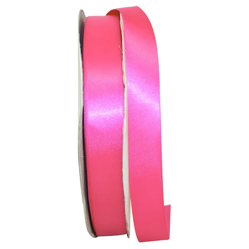 JAM Paper 7/8&#x22; x 100yd. Satin Single Face Ribbon