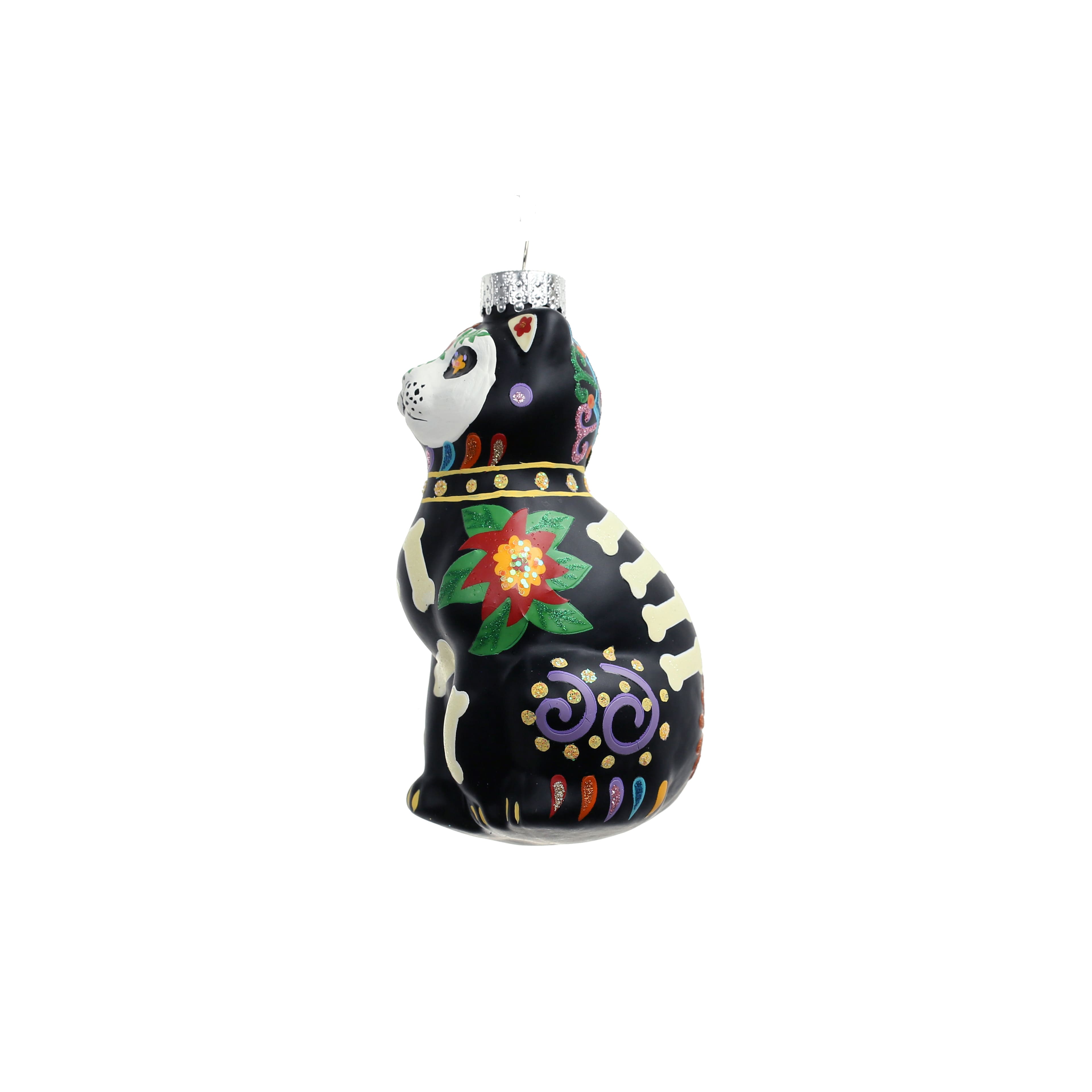 Assorted Day of the Dead Glass Skeleton Animal Ornament, 1pc. by Ashland&#xAE;