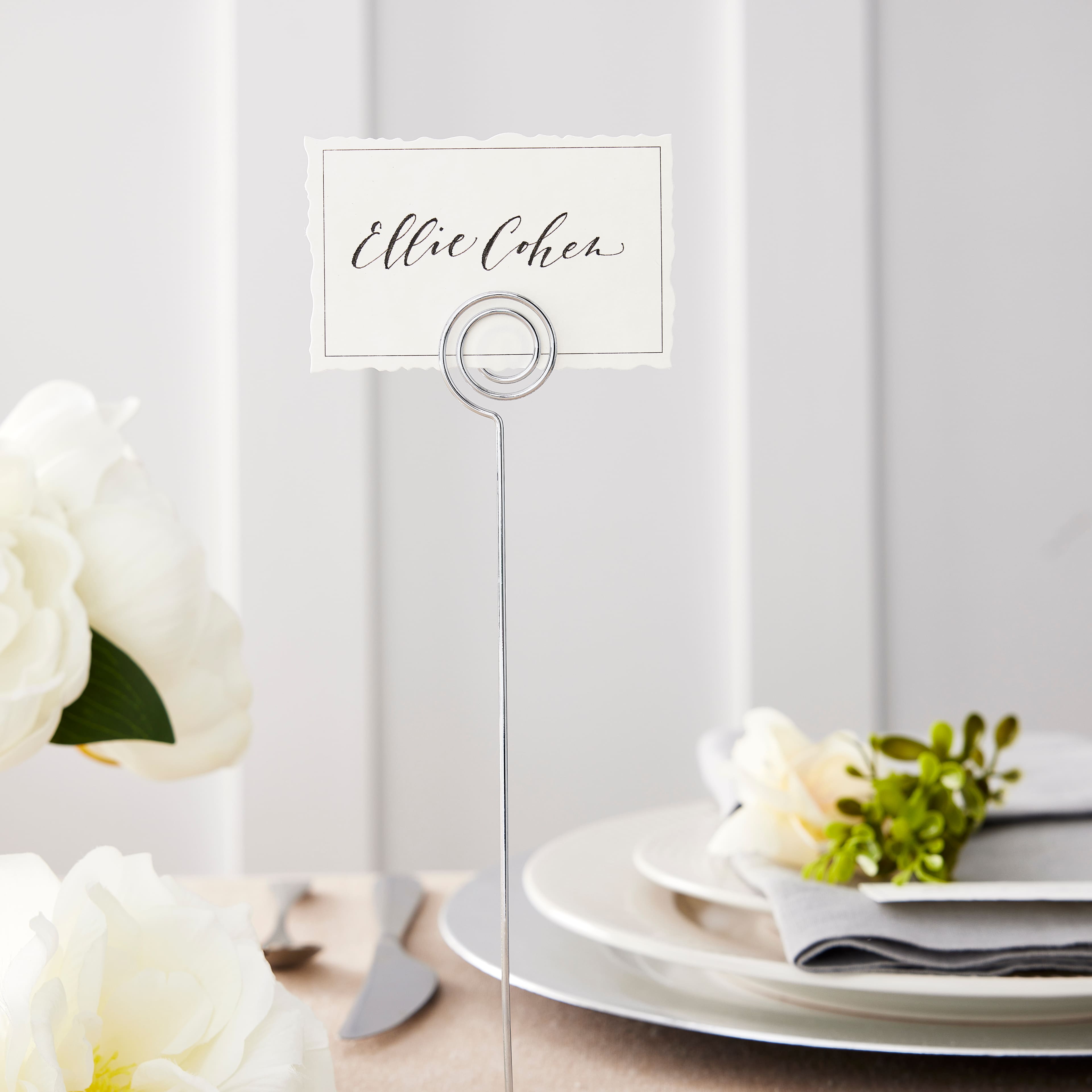Silver Ball Place Card Stand by Celebrate It™ Occasions™