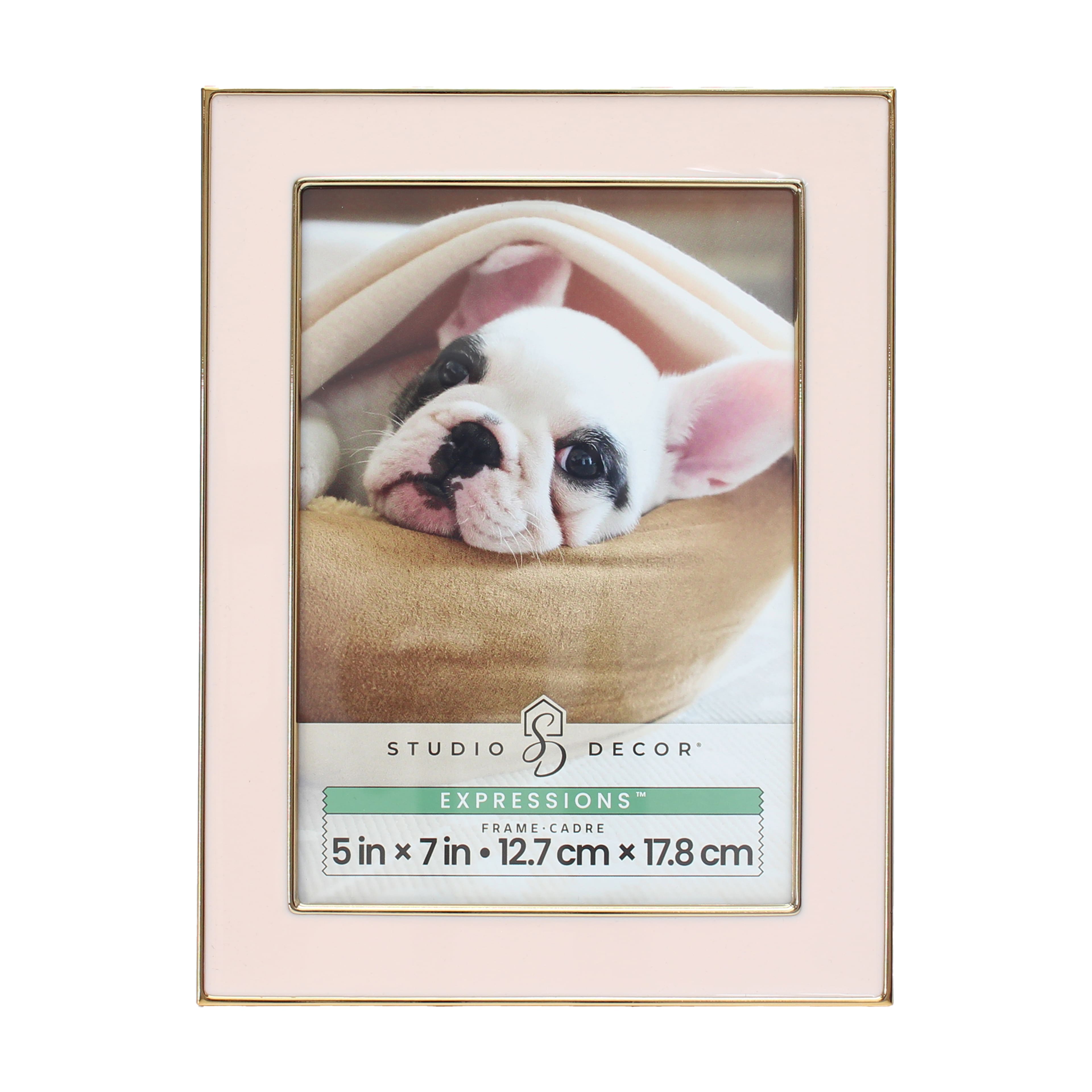 Expressions™ 5" x 7" Gold Trim Tabletop Frame by Studio Décor®