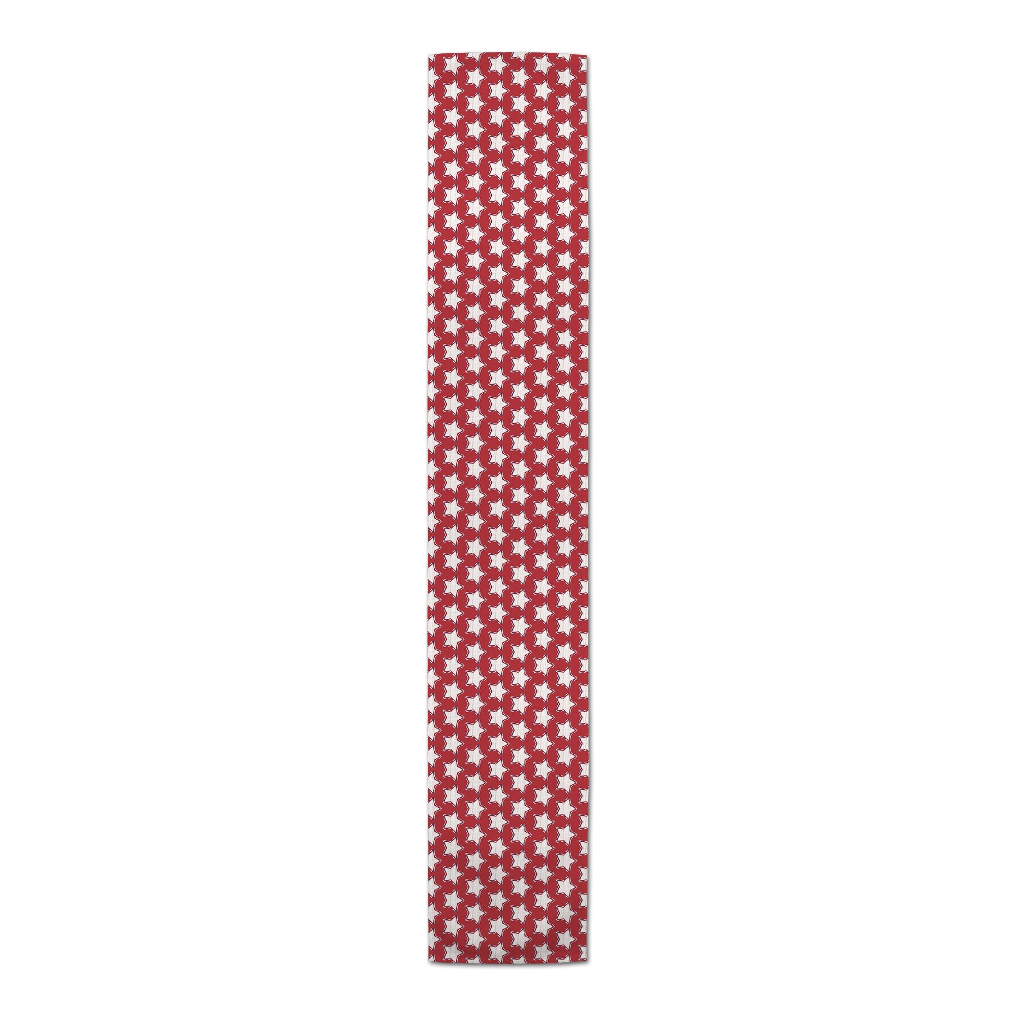 Stars on Red Outdoor Table Runner