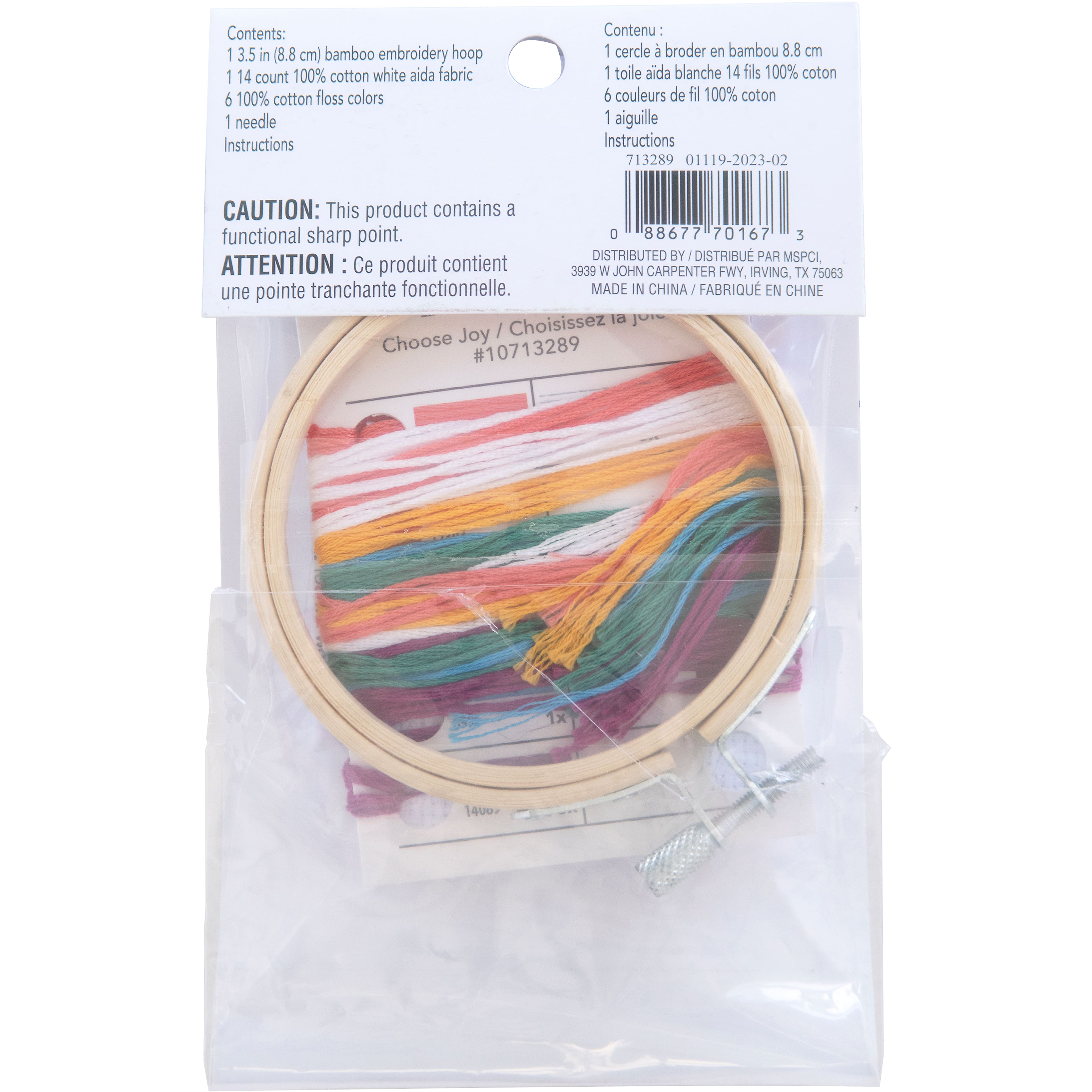 Embroidery Kit for Beginners with Organizer Box, 100 Colors Embroidery  Floss Threads, 3 Pieces Aida Cloth, 3 Bamboo Embroidery Hoops and Cross  Stitch