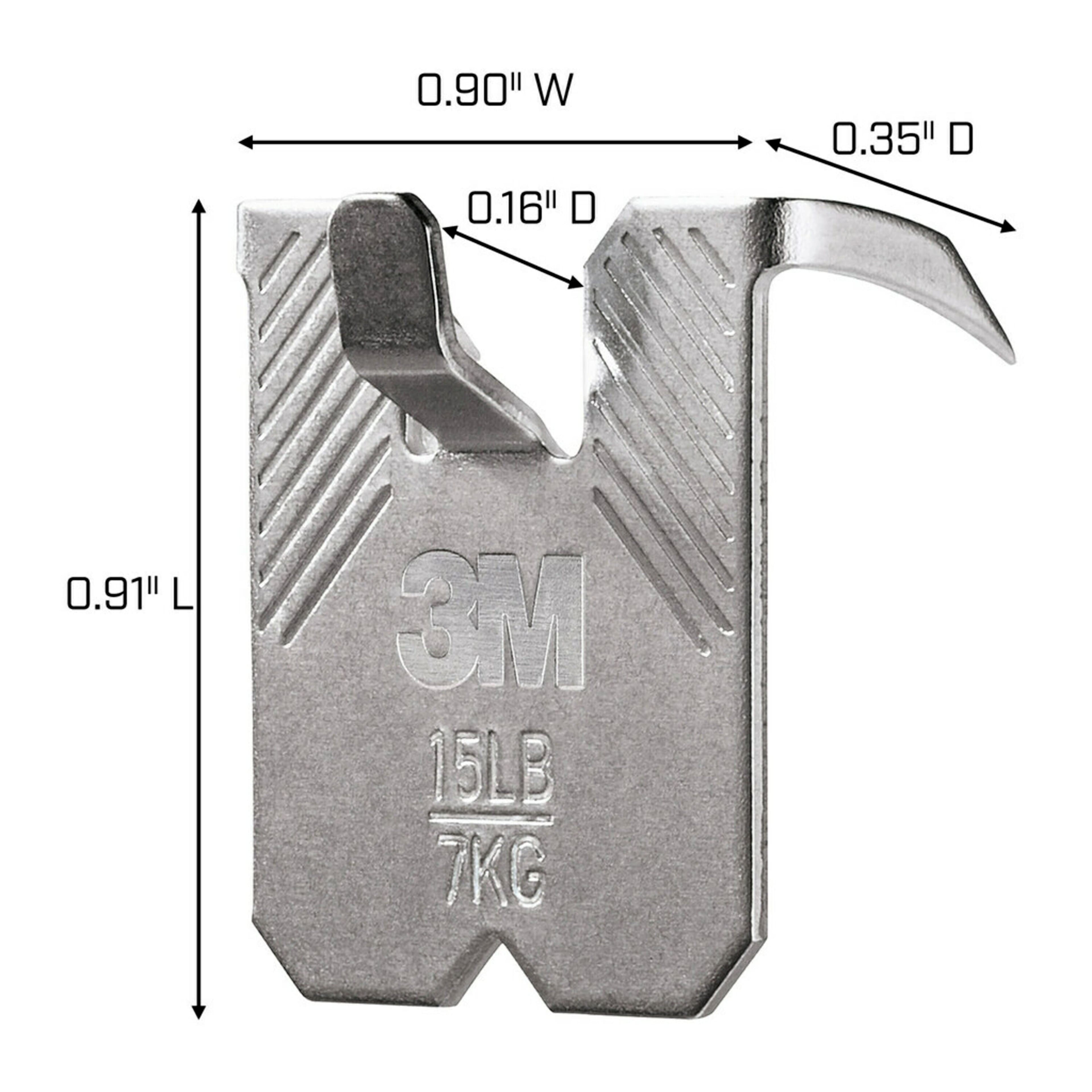 Paquet de crochets variés pour cloisons sèches 3M CLAW