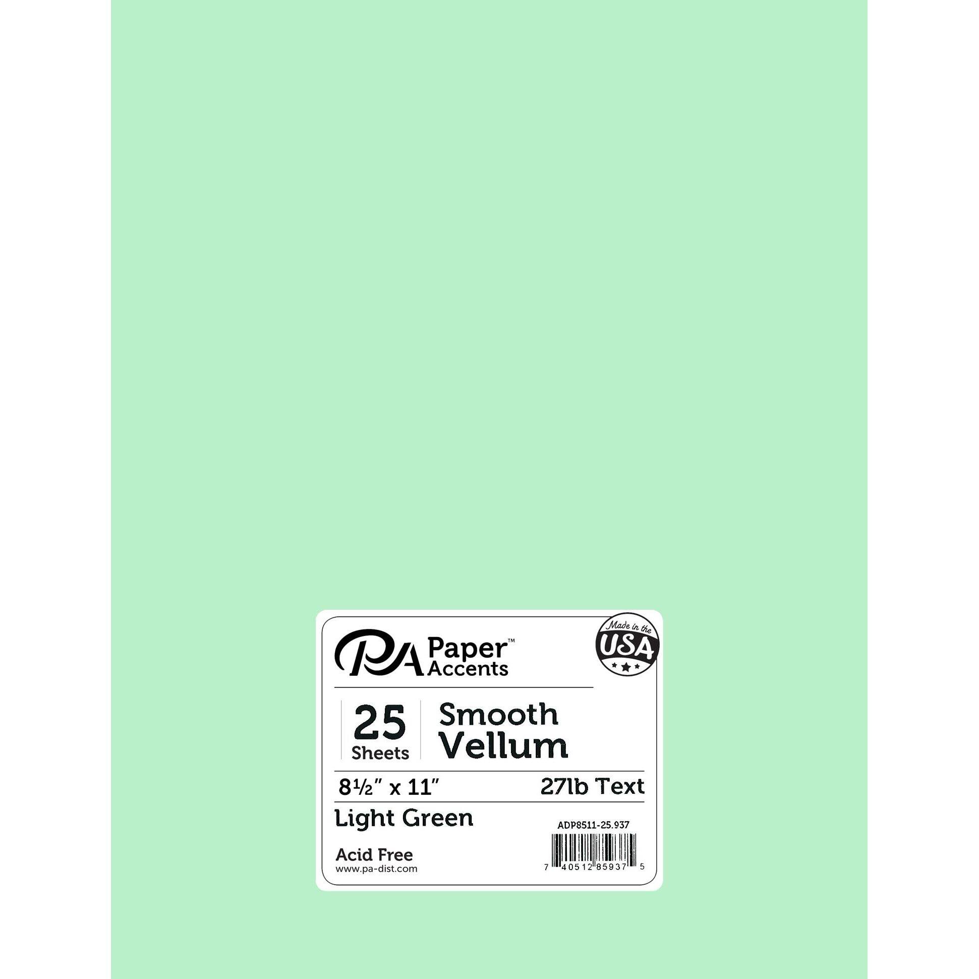 8.5-x-11-inch Accent Design Paper Accents Vellum Cotton Candy 