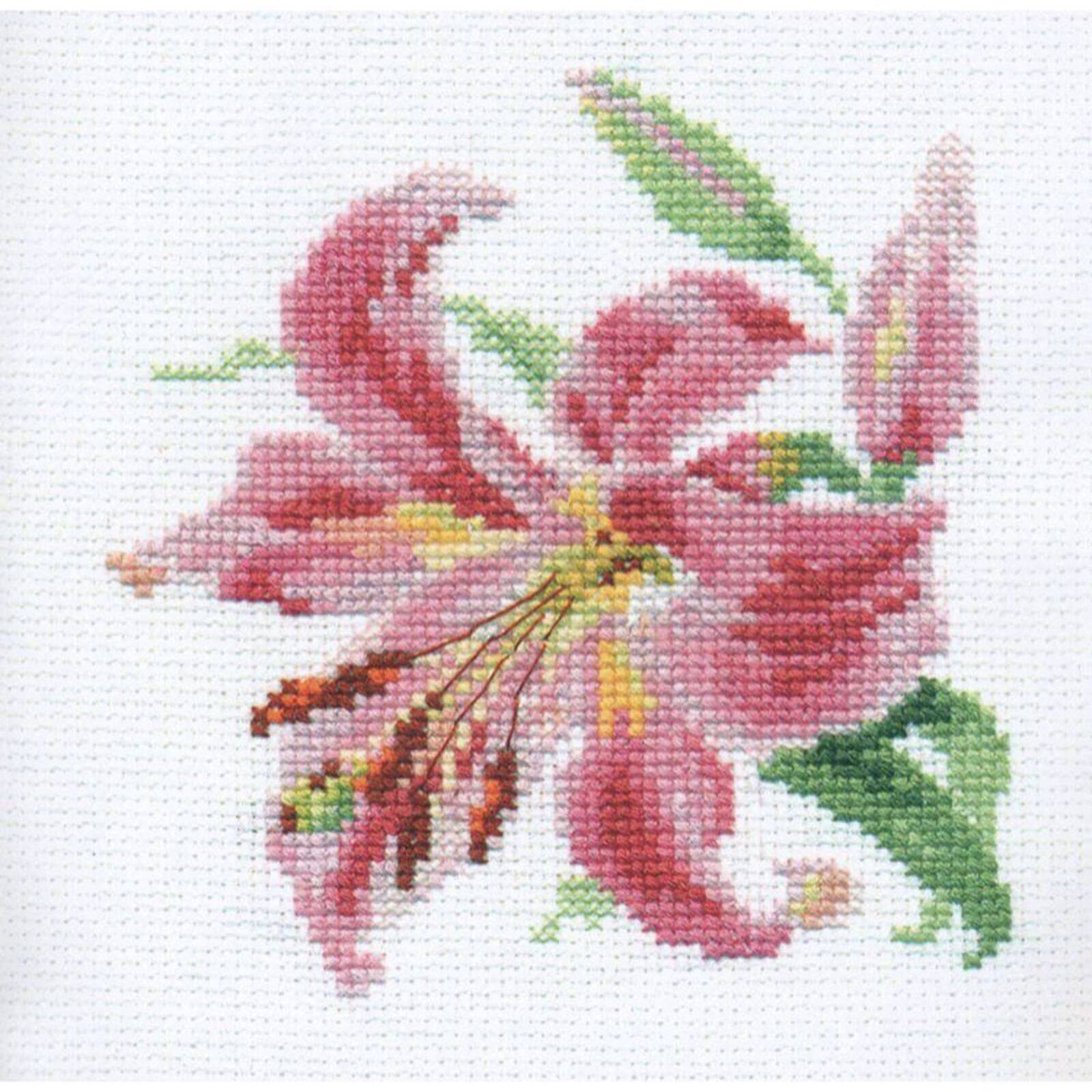 Alisa Lily Cross Stitch Kit | Michaels