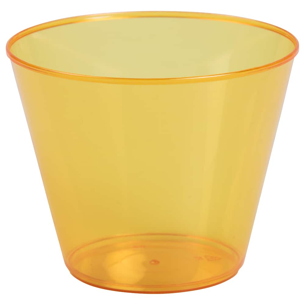 Gold 9oz Plastic Tumblers (72ct)