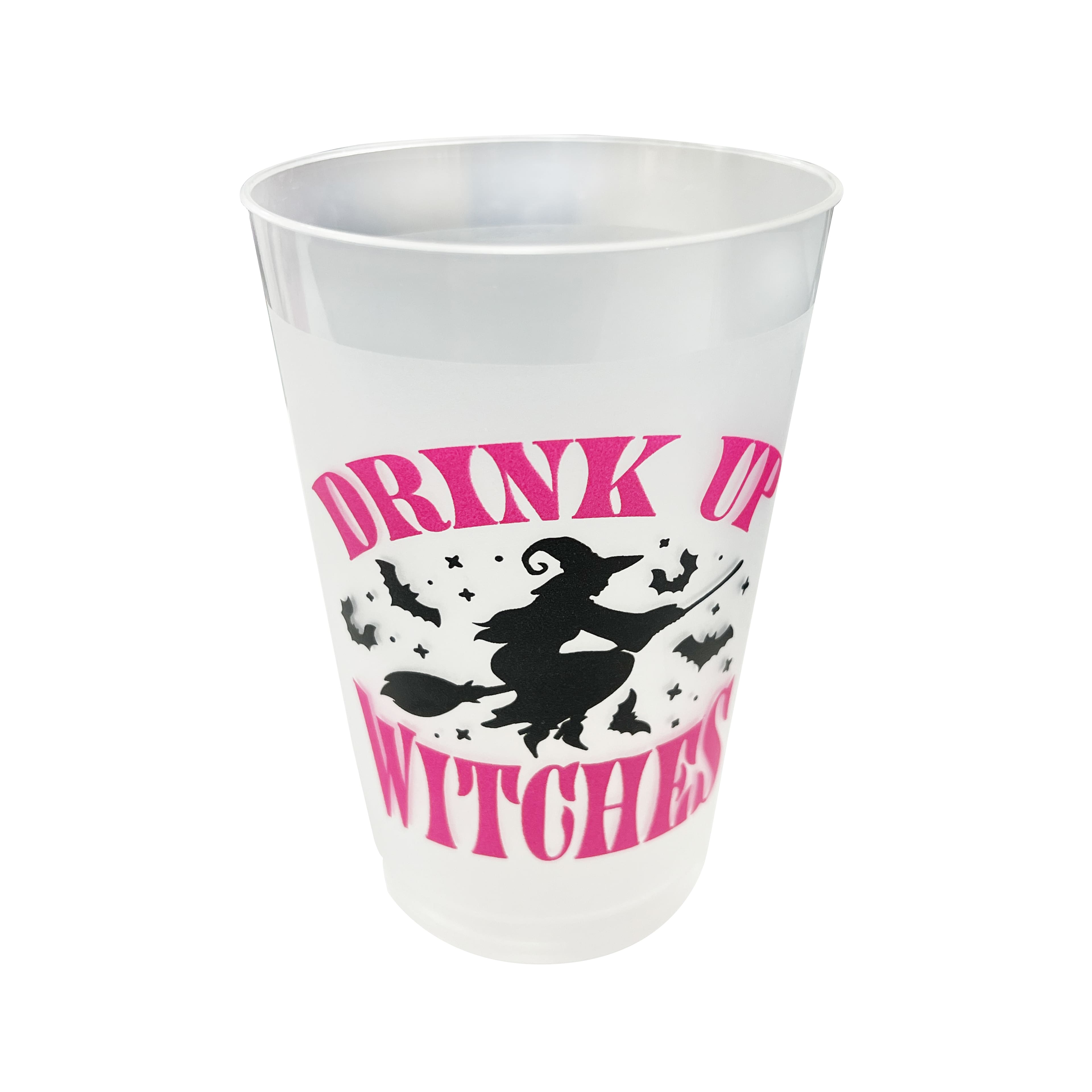 14oz. Frosted Witches Plastic Cups, 10ct. by Celebrate It&#x2122;