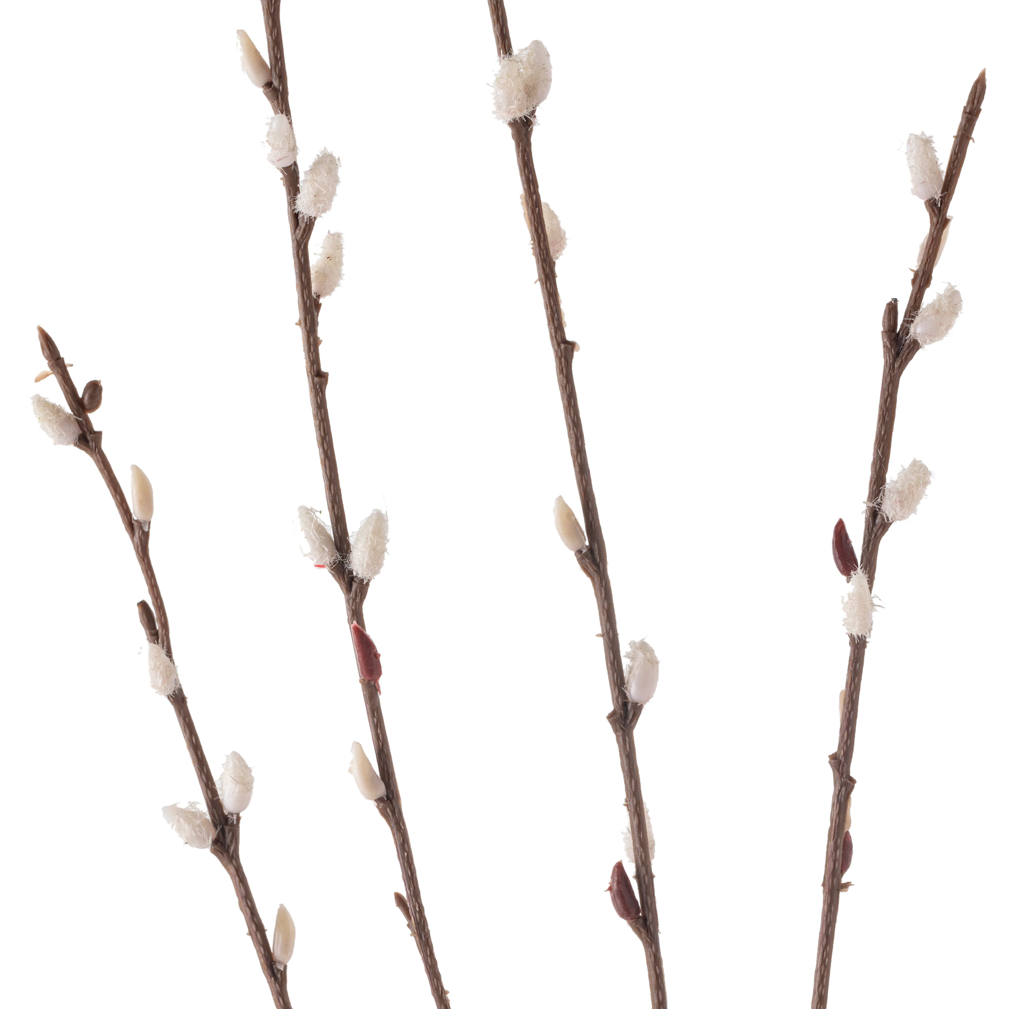 Artificial Pussy Willow Branches 31in (Set of 12)