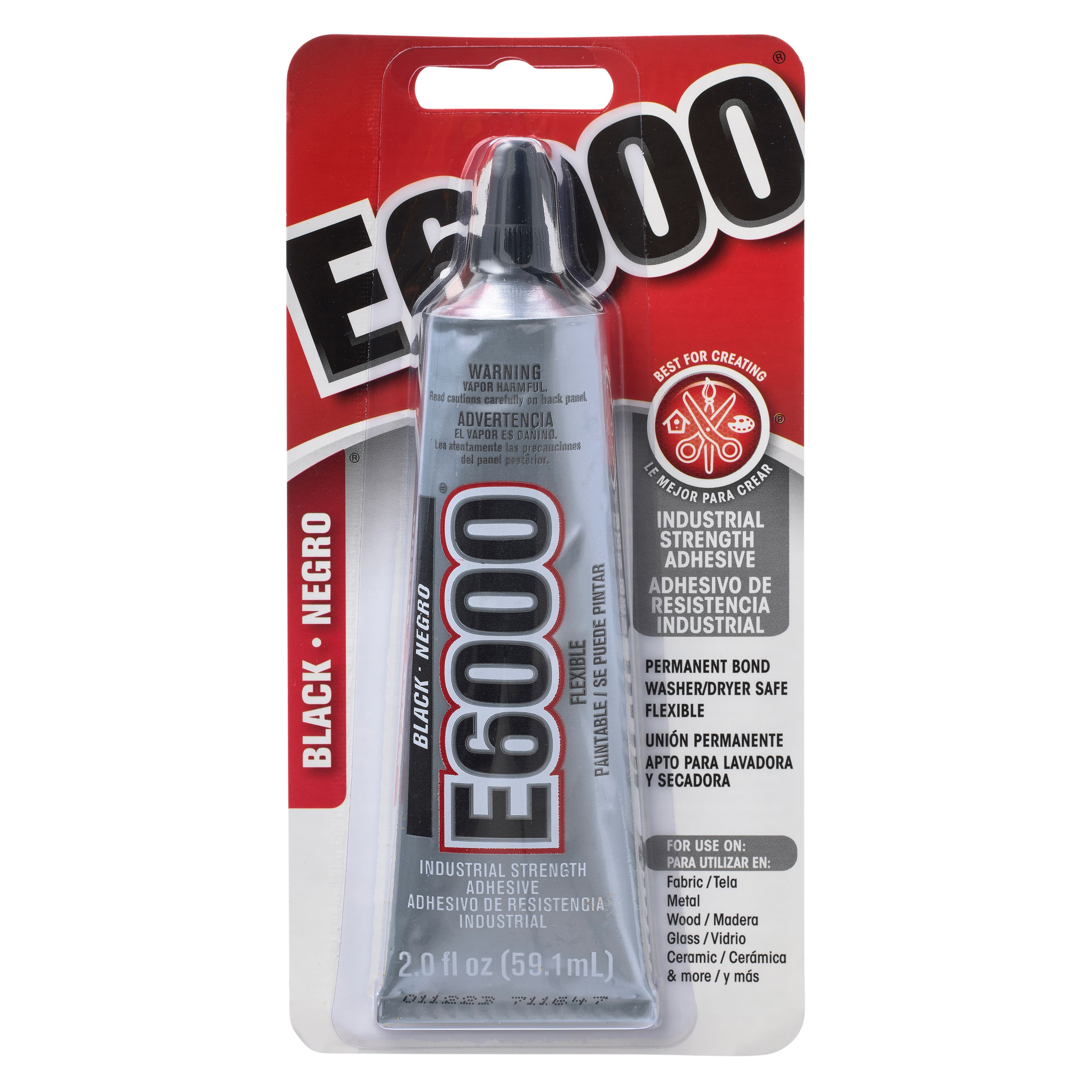12 Pack: E6000® Black Permanent Adhesive