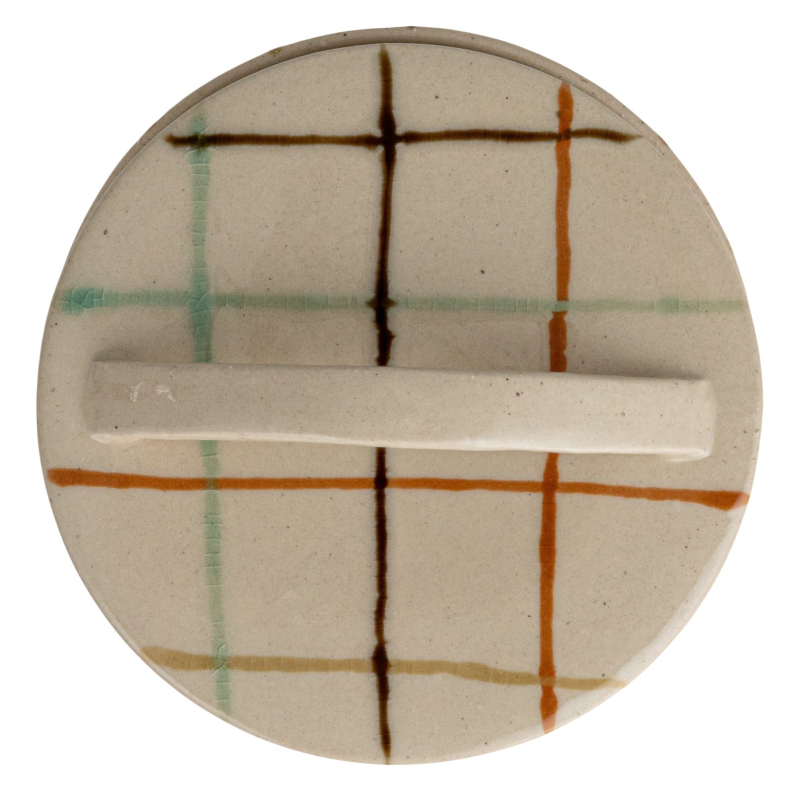 Hello Honey&#xAE; 5&#x22; Multicolor Mosaic Retreat Stoneware Dish with Lid