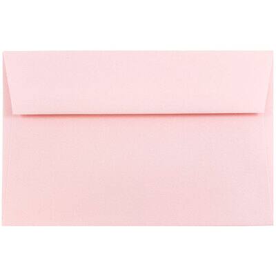 JAM Paper A2 Baby Pink Pastel Invitation Envelopes | Michaels