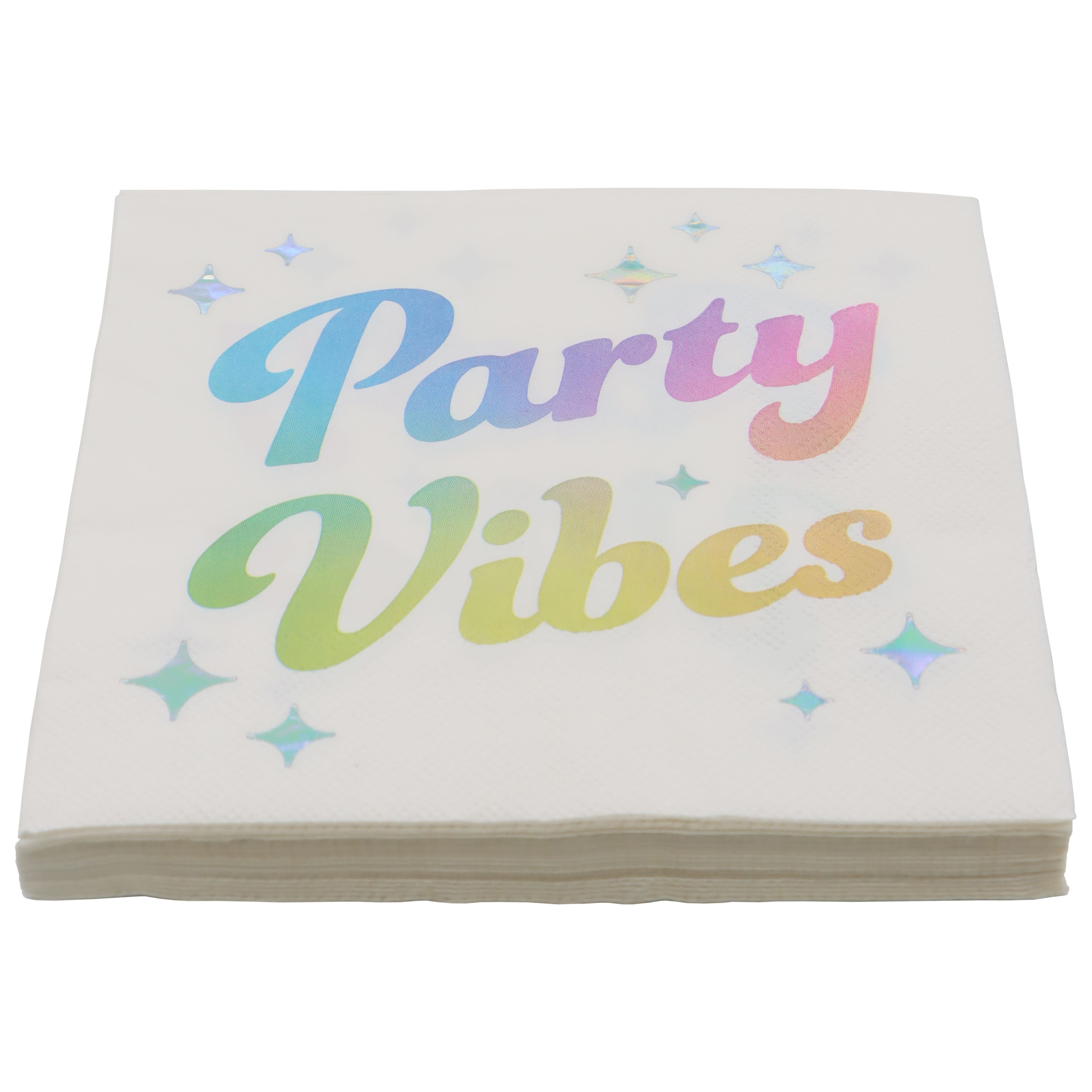 12 Packs: 20 ct. (240 total) Party Vibes Lunch Napkins by Celebrate It™