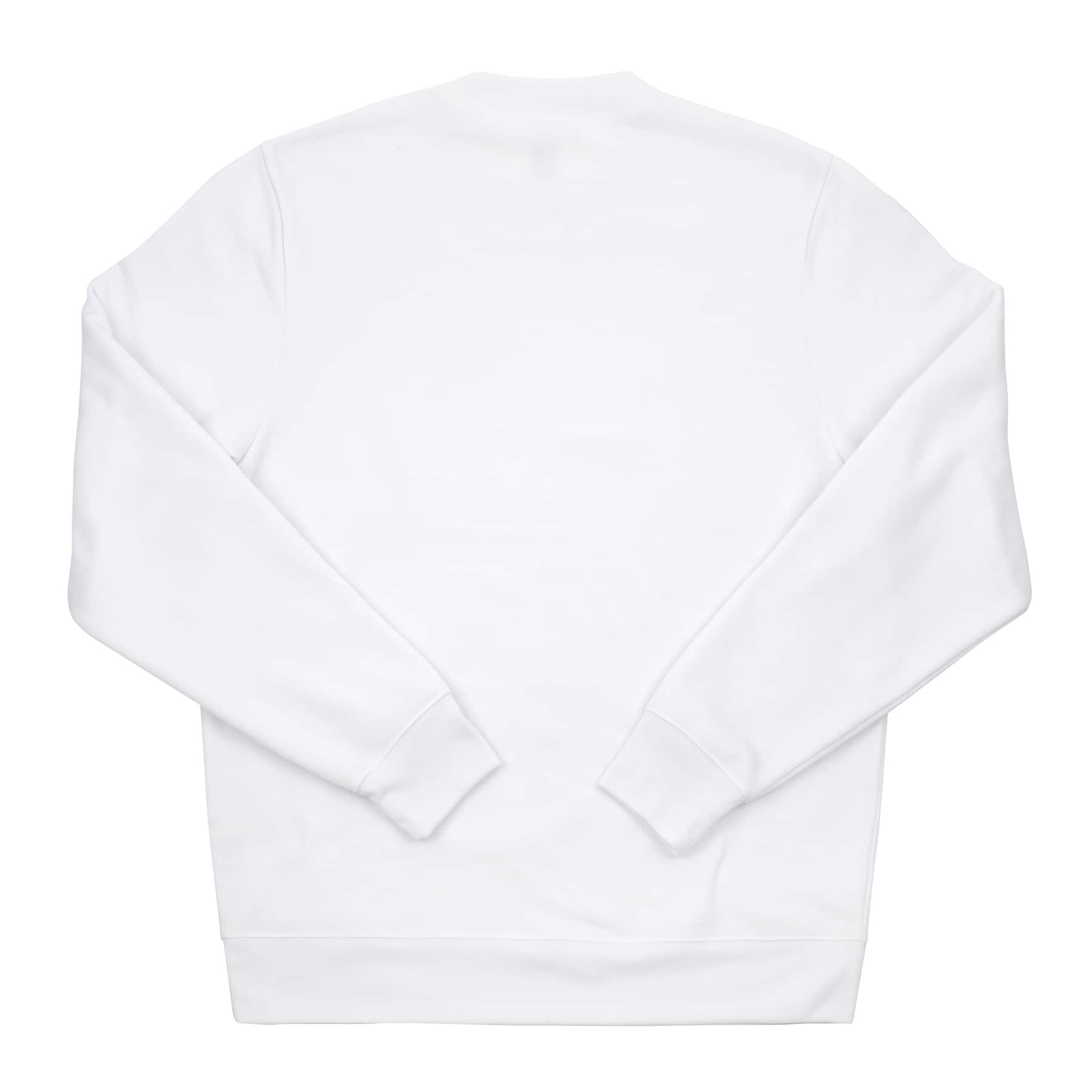 White Crew Neck Adult Unisex Sweatshirt by Make Market&#xAE;