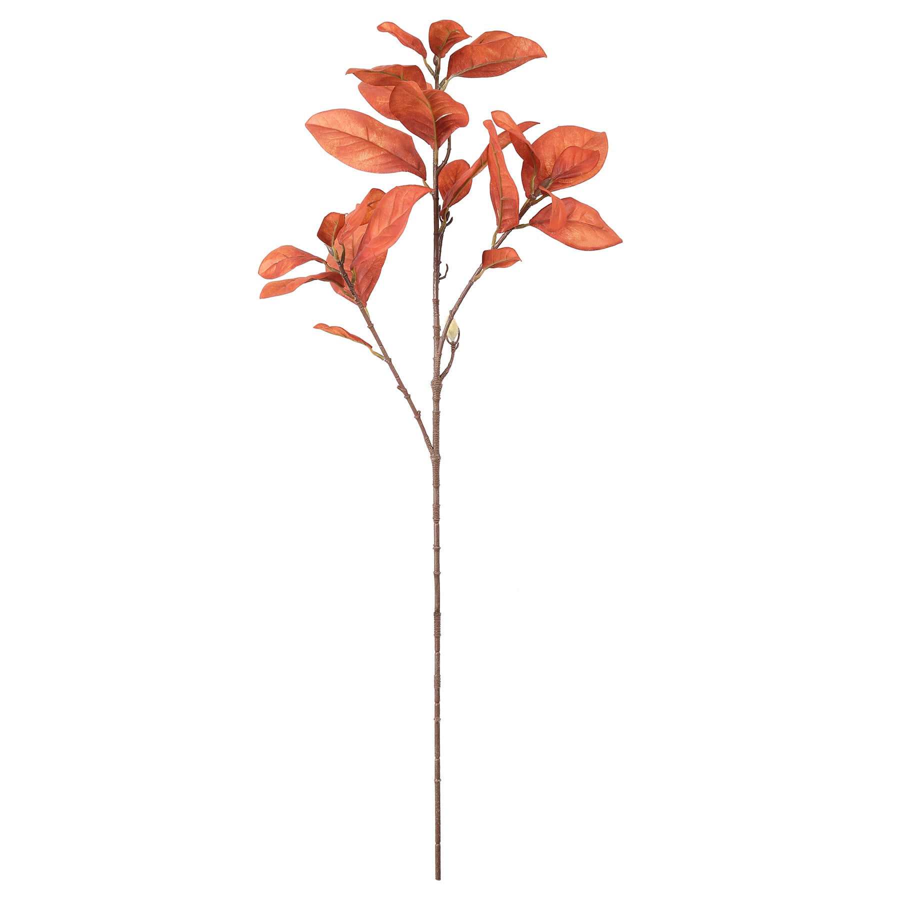 37&#x22; Orange Magnolia Leaf Stem by Ashland&#xAE;