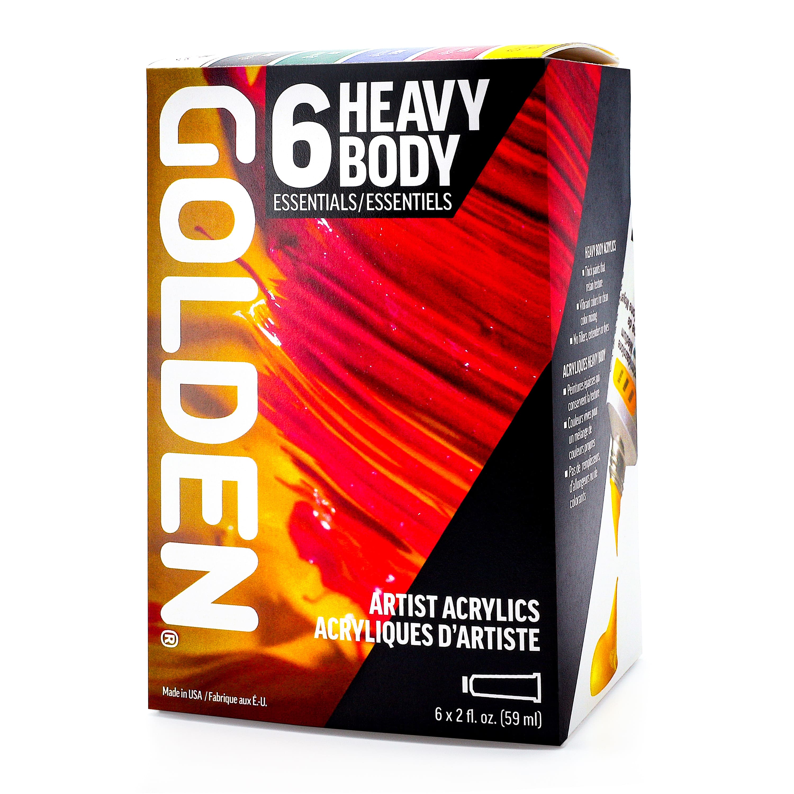 Golden Heavy Body Acrylic Principal 6 Set