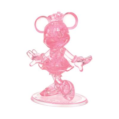 Original 3D Crystal Puzzle™ Disney Minnie Mouse 39 Piece Puzzle By Bepuzzled | 5.750 x 3.750 x 1.800" | Michaels®