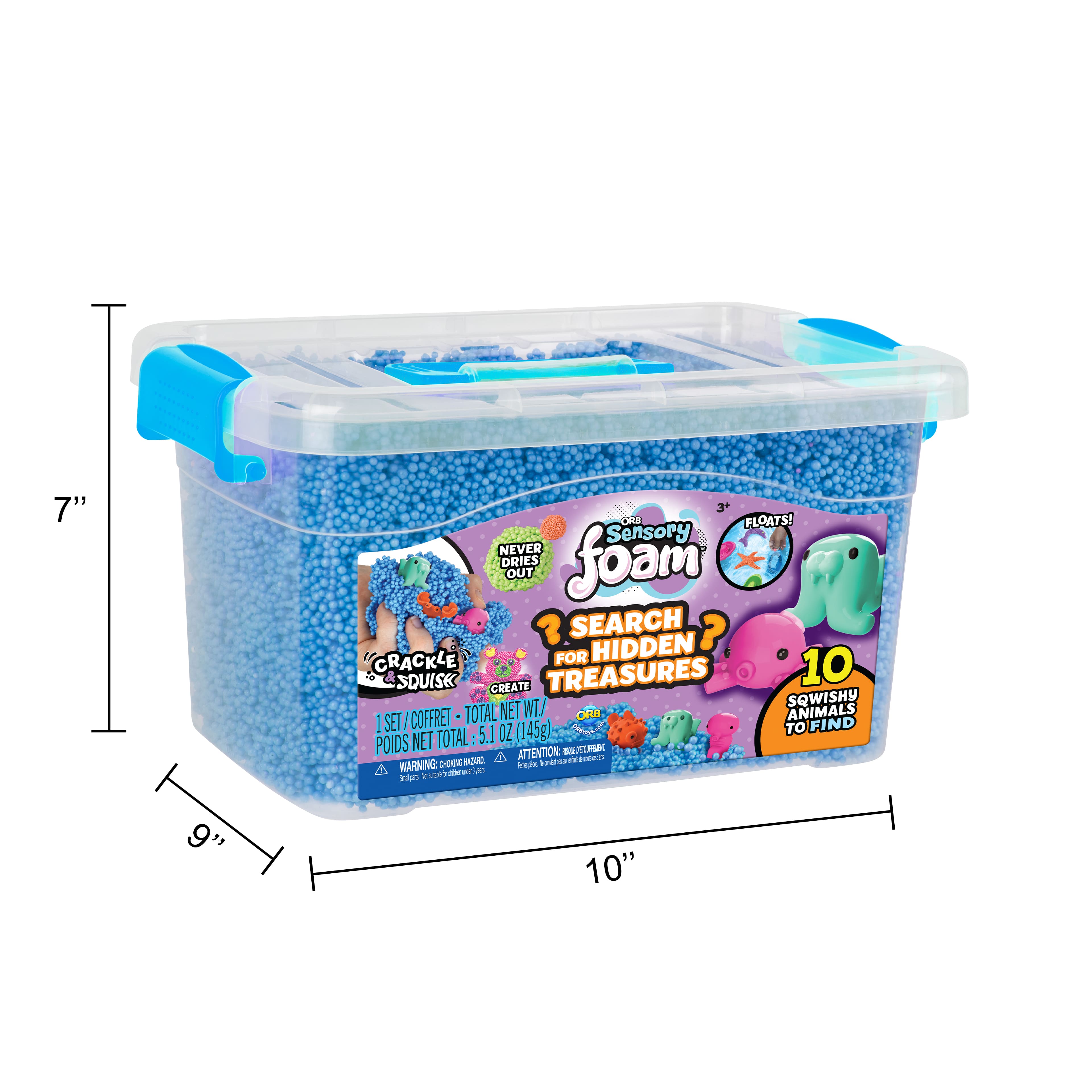 Fun Foam Modeling Playfoam Beads Play Kit (10 Blocks)