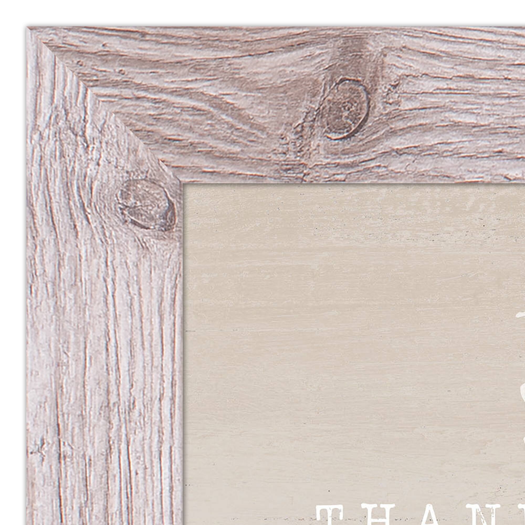 Thank Goodness for Family 11" x 14" Western White Framed Print