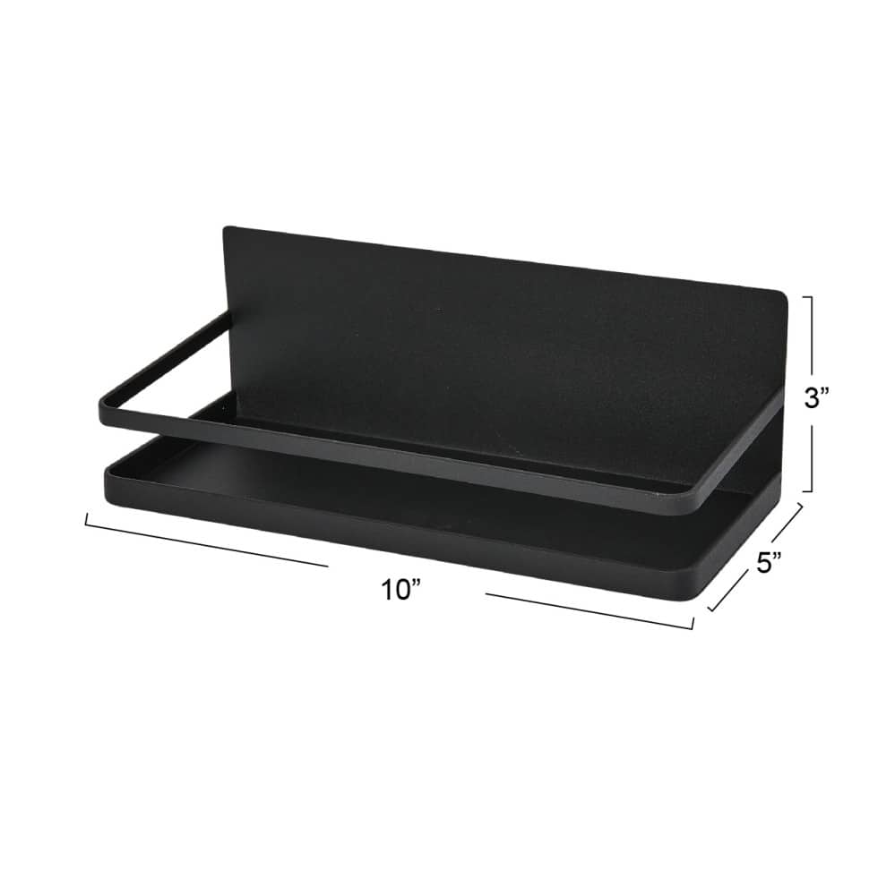 Household Essentials 10&#x22; Metal Magnetic Spice Organizer