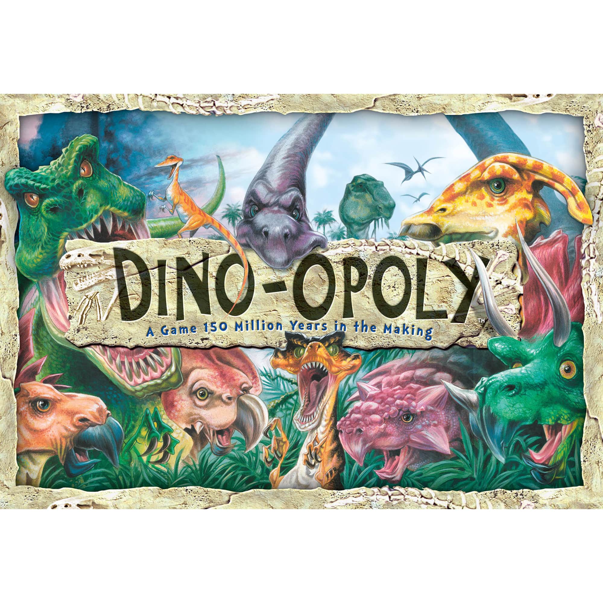 Late For The Sky Dino-Opoly&#x2122; Board Game