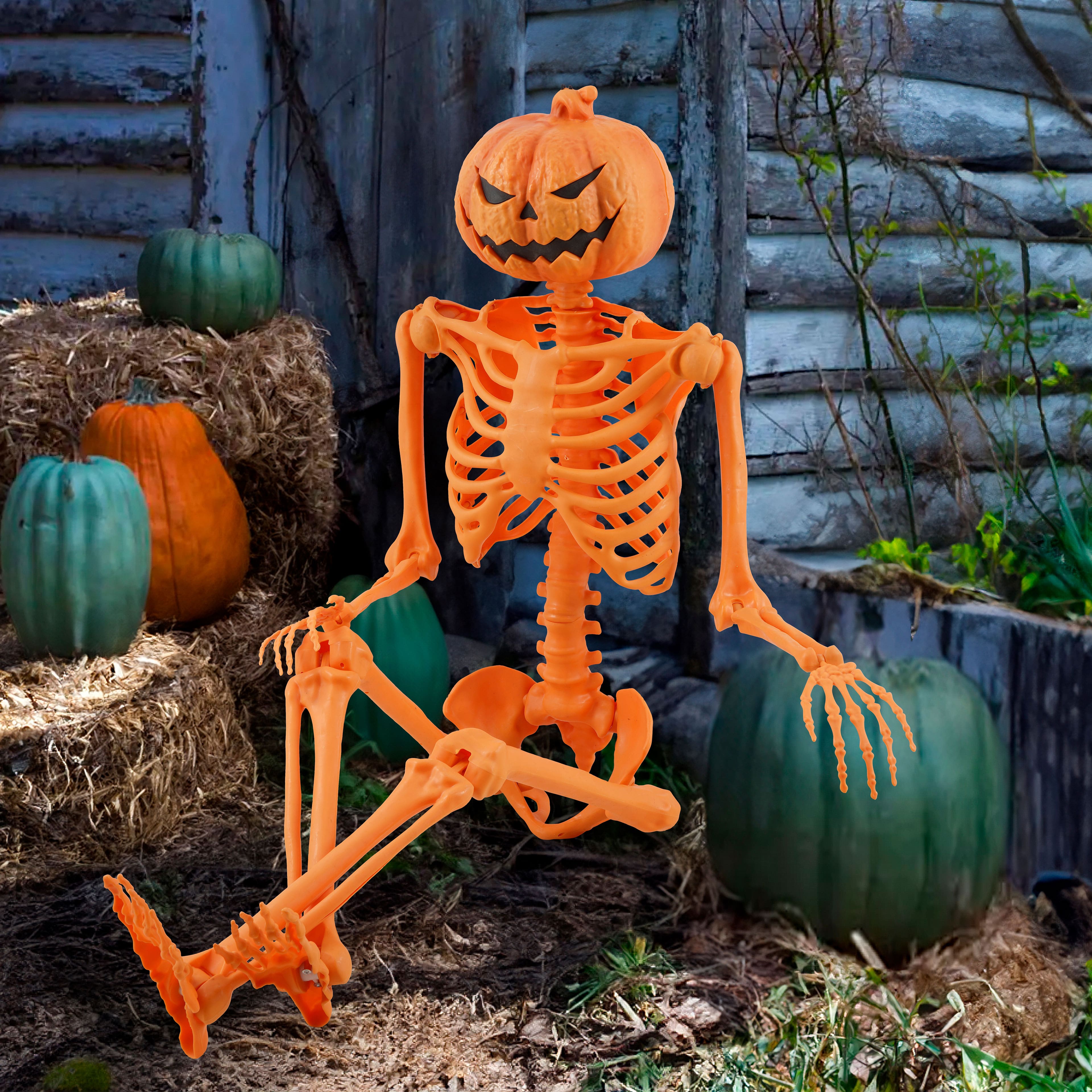 5ft. Pumpkin Man Skeleton by Ashland&#xAE;