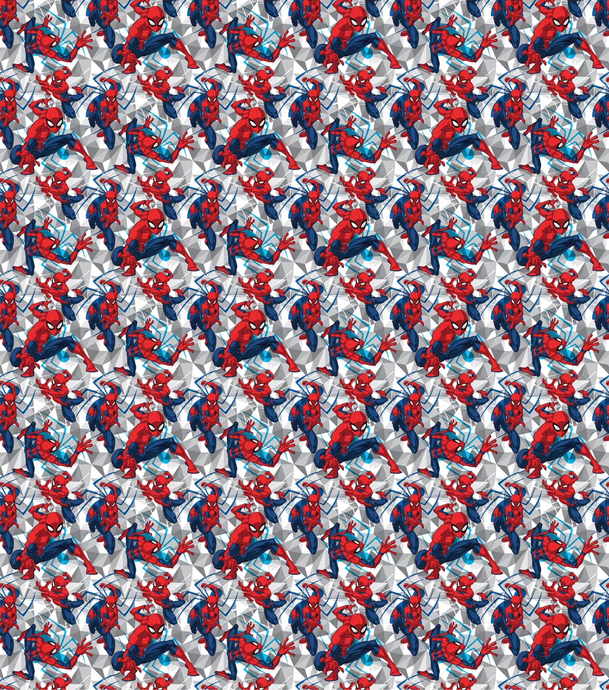 Marvel&#xAE; Spider-Man Geo Packed Cotton Fabric