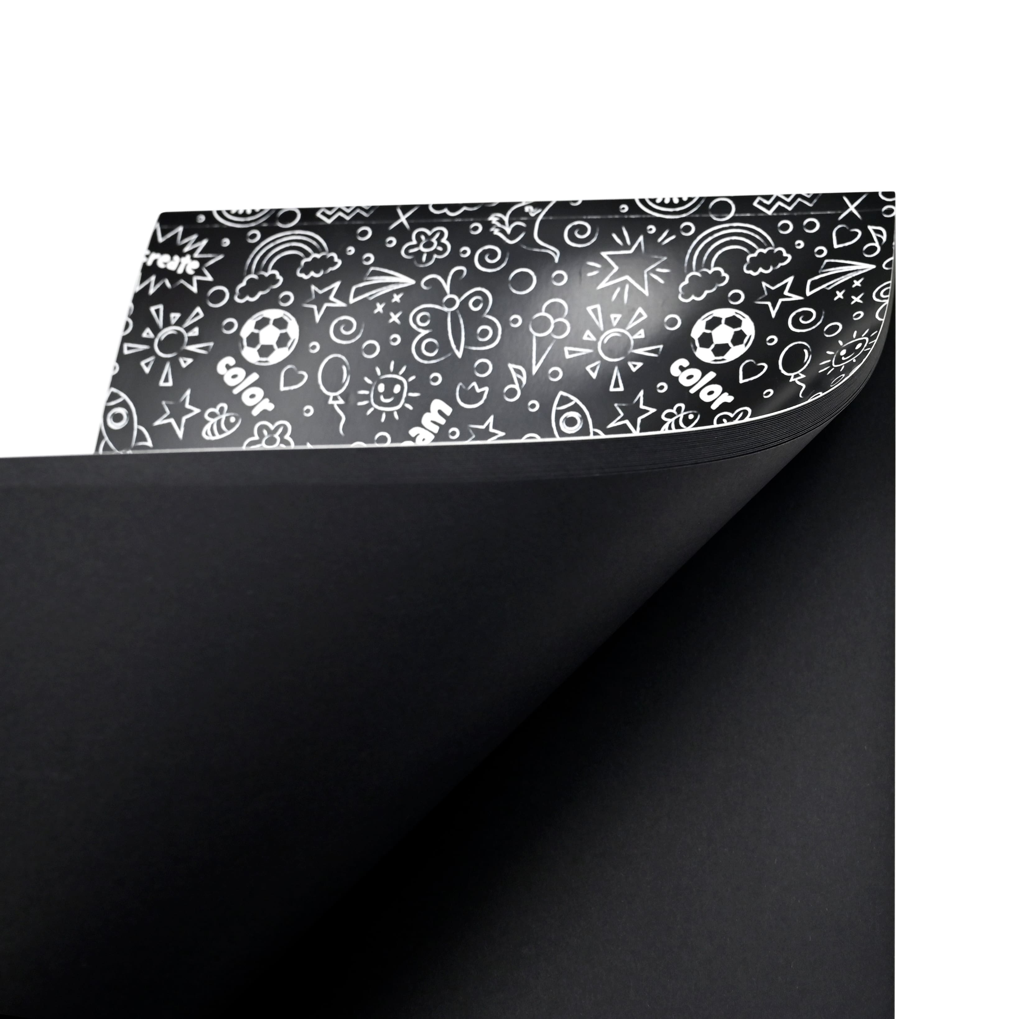 9&#x22; x 12&#x22; Black Paper Sketch Pad by Creatology&#x2122;