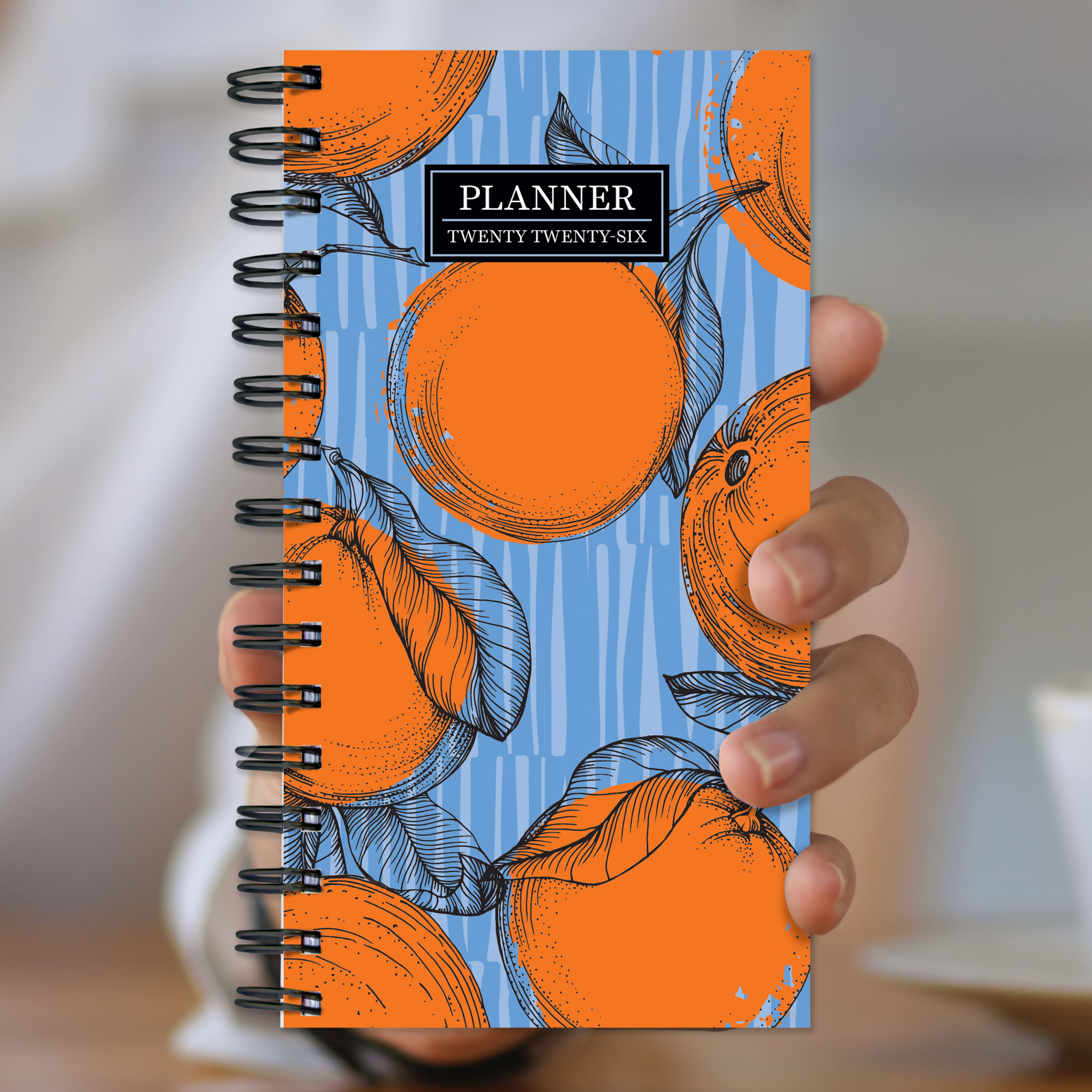 2026 Citrus Small Weekly Monthly Planner