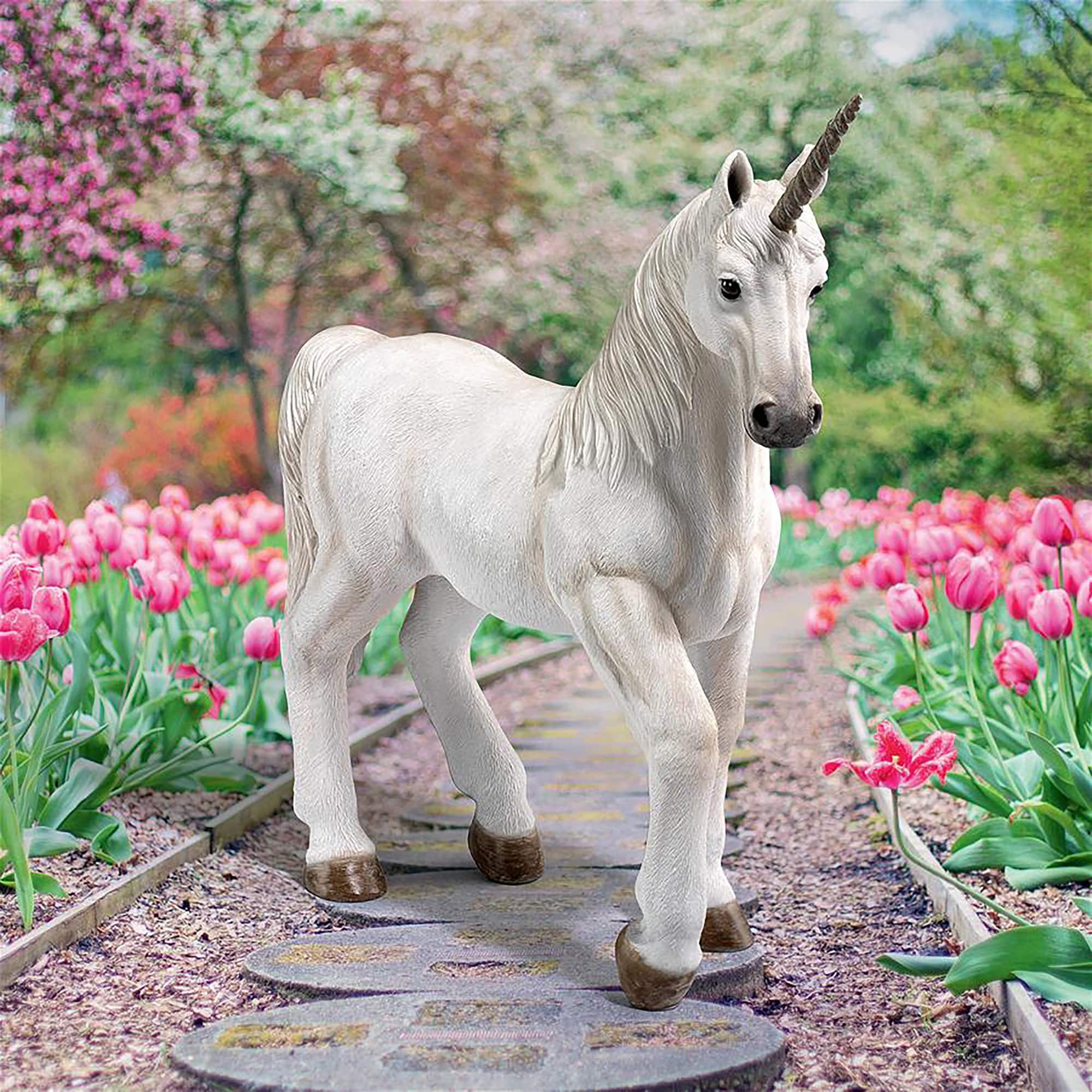Design Toscano 16&#x22; The Re&#x27;em Mystical Unicorn Statue