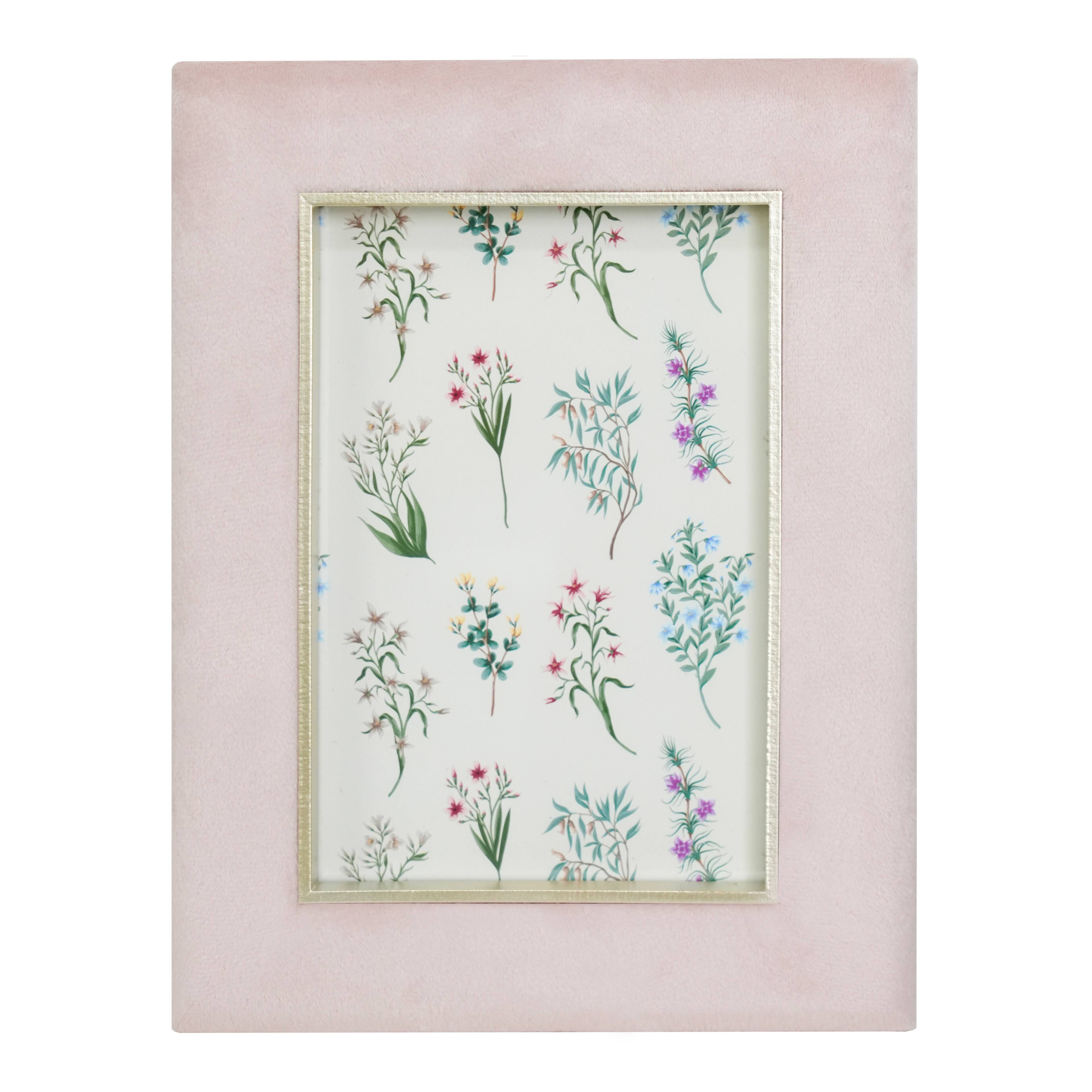 Just Jane 5" x 7" Flocked with Gold Frame by Studio Décor®