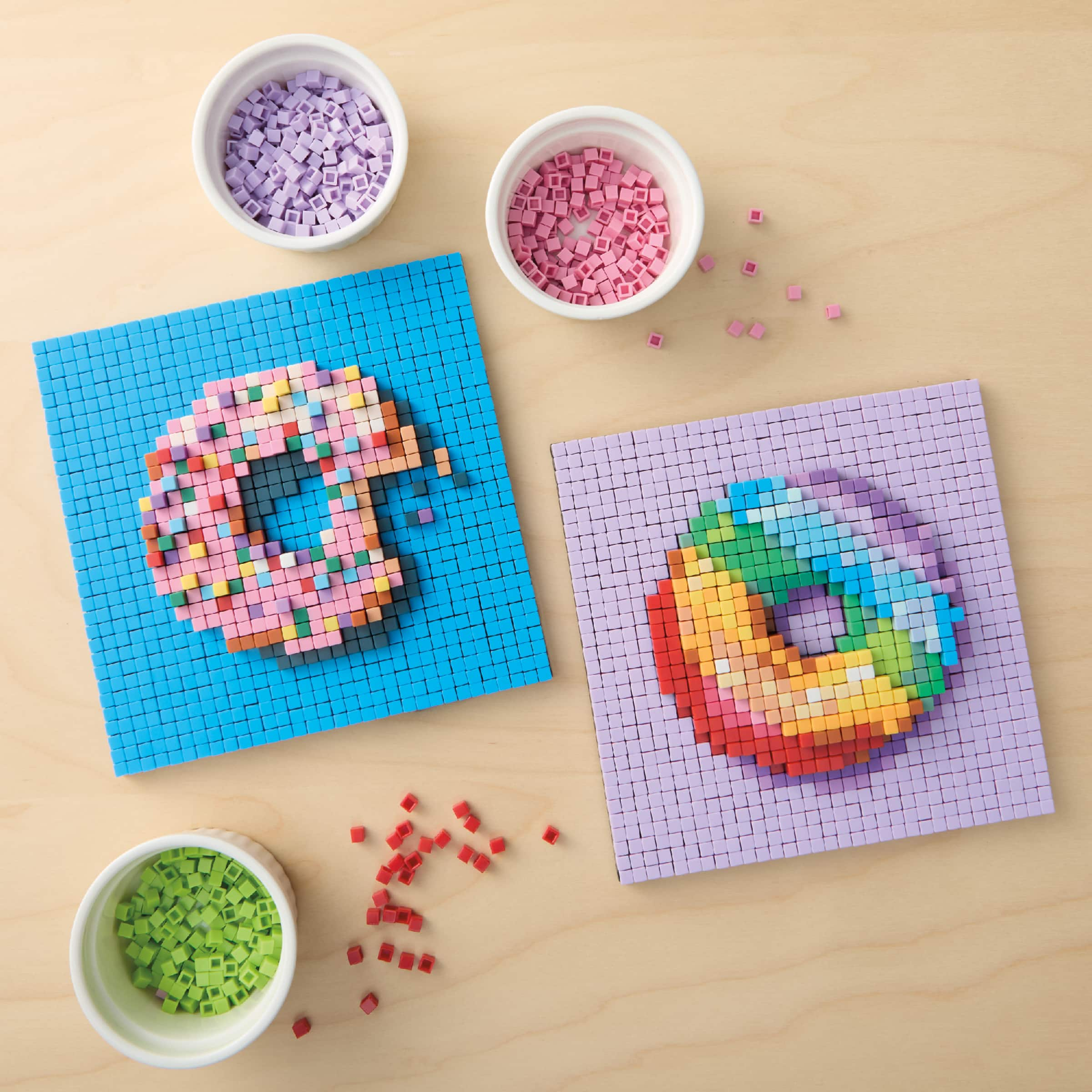 Donuts Pixelated Brick Art Kit by Make Market&#xAE;