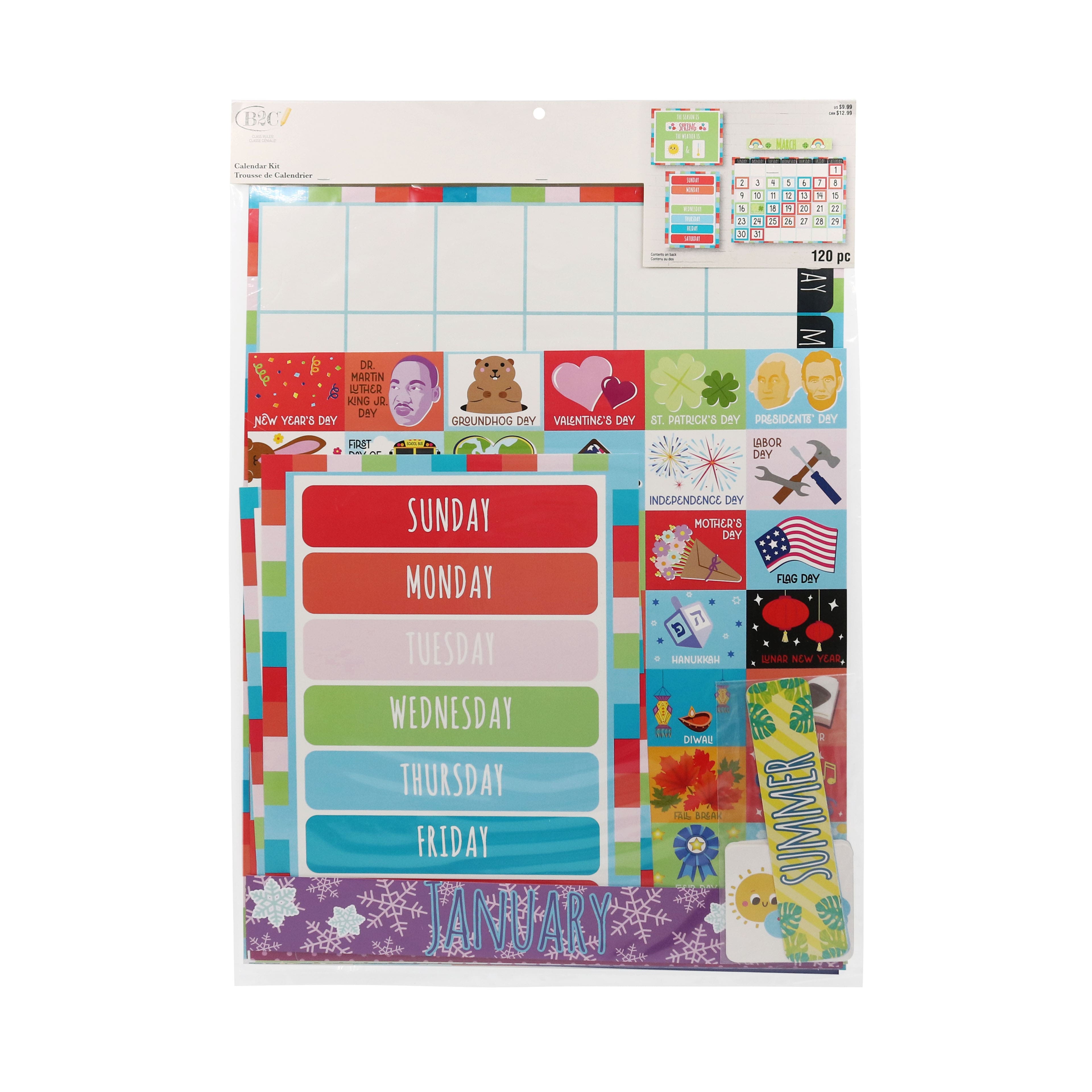 B2C™ Bright Calendar Kit