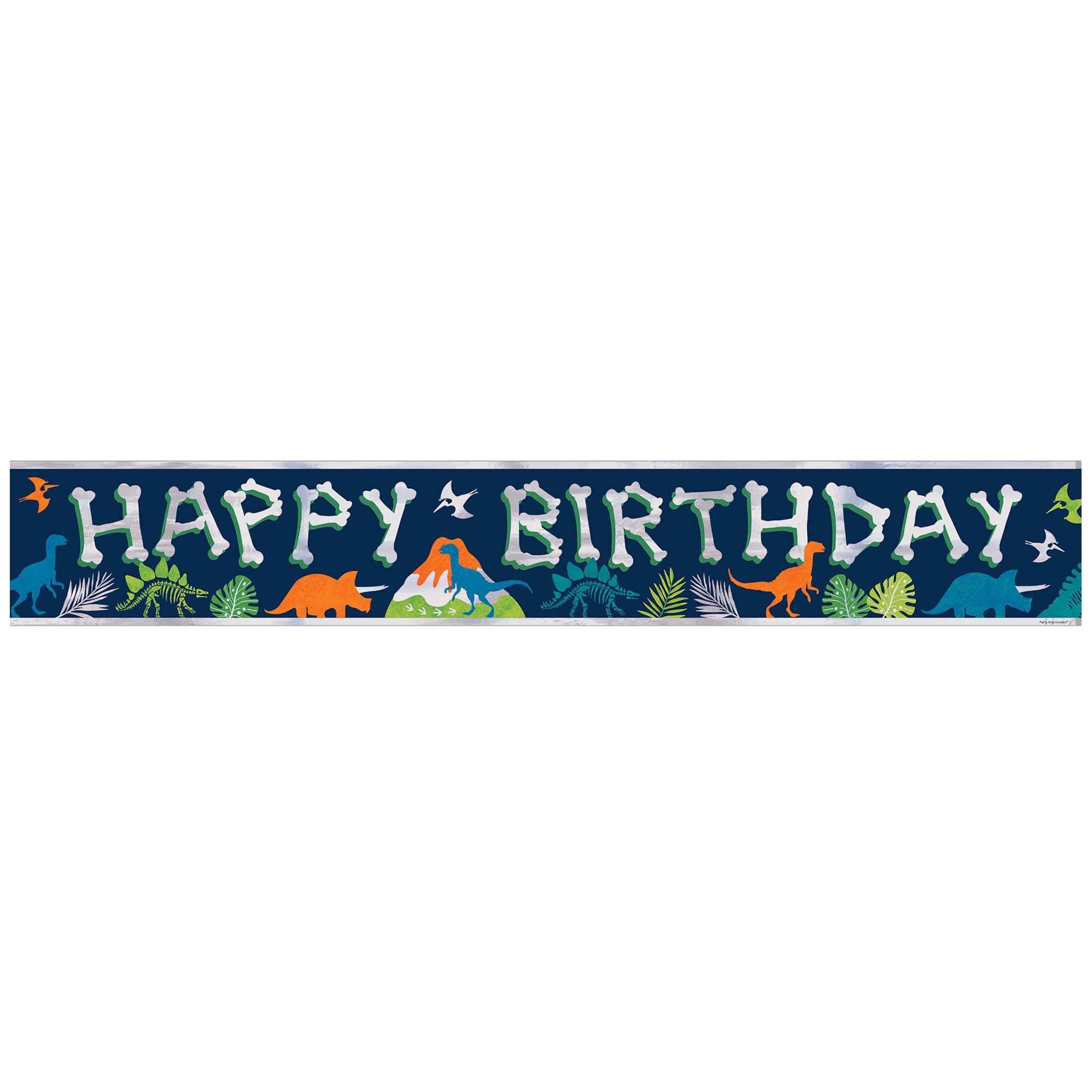 Dino-Mite Birthday Banner
