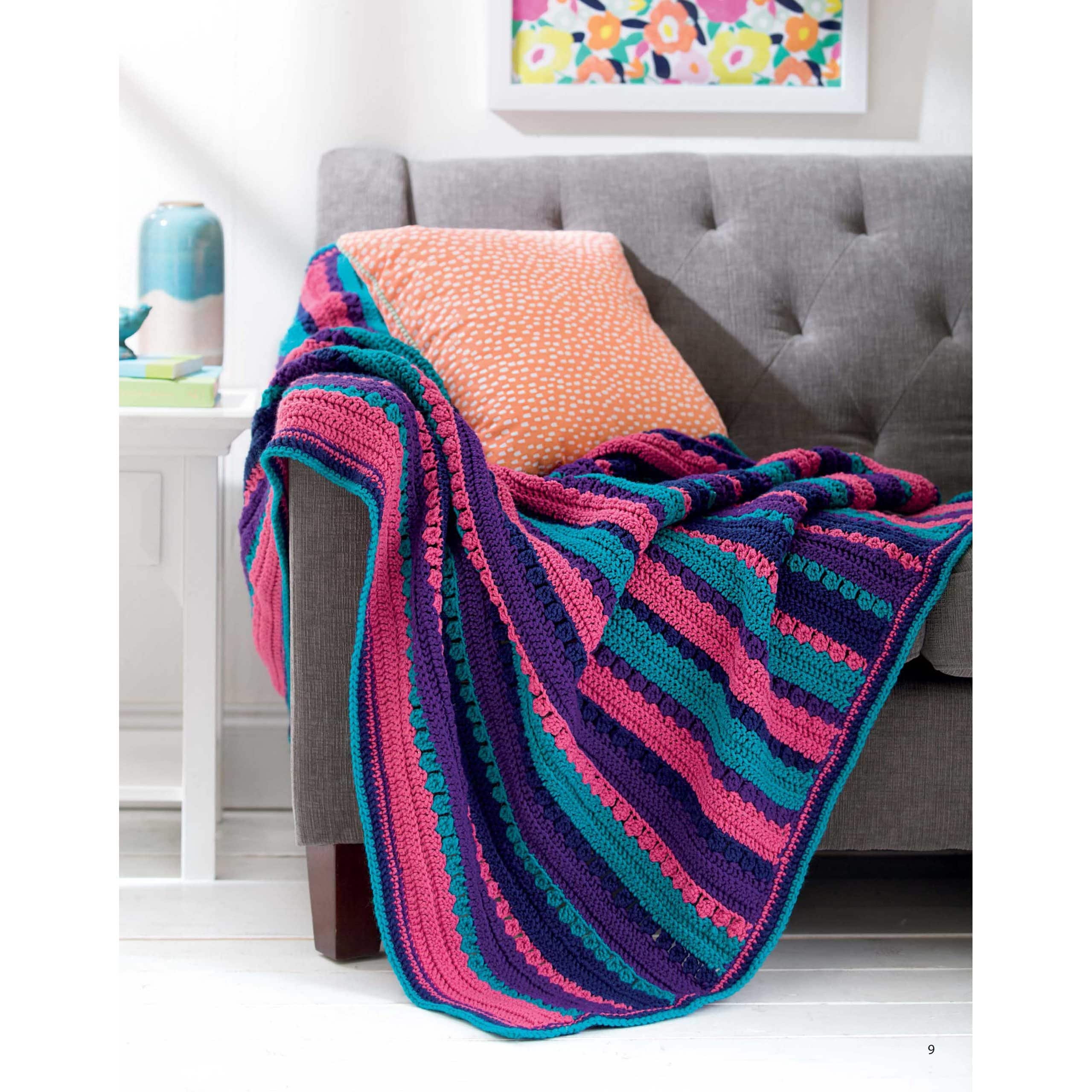 Leisure Arts&#xAE; A Year Of Afghans No.17 Crochet Book