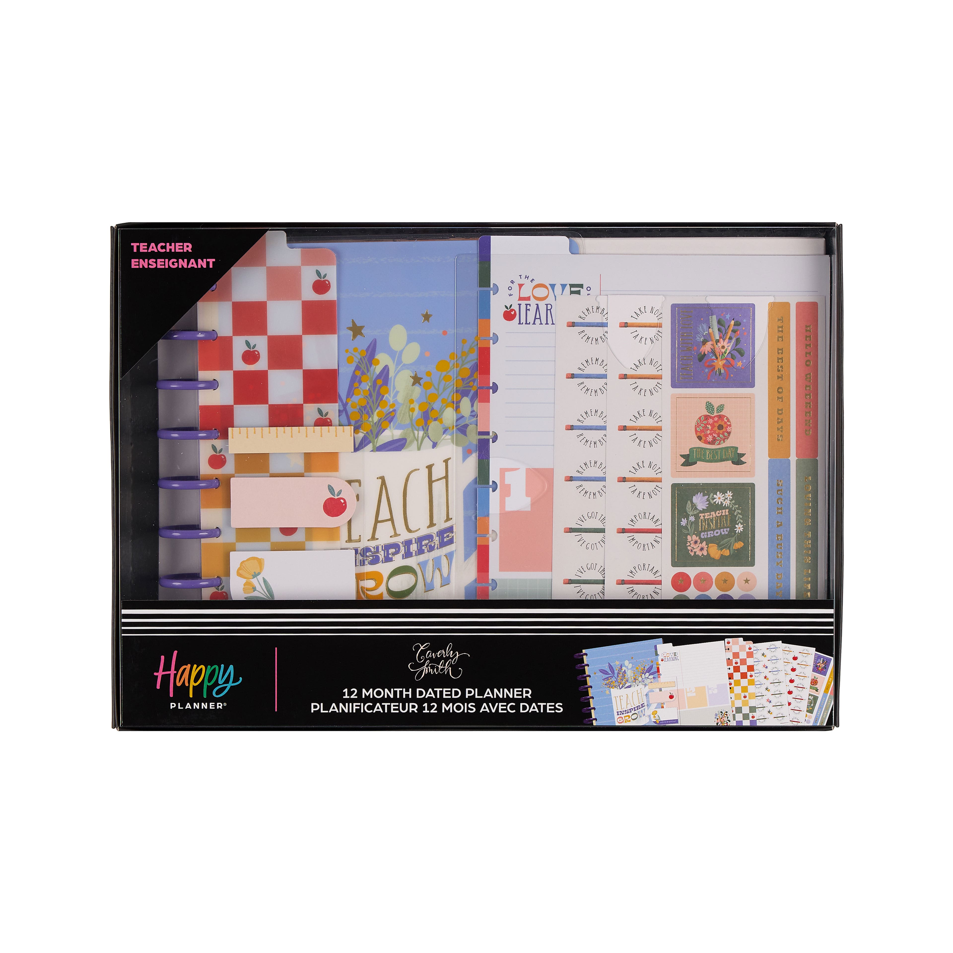 The Classic Happy Planner® Teachers Are Heroes Planner Box Kit