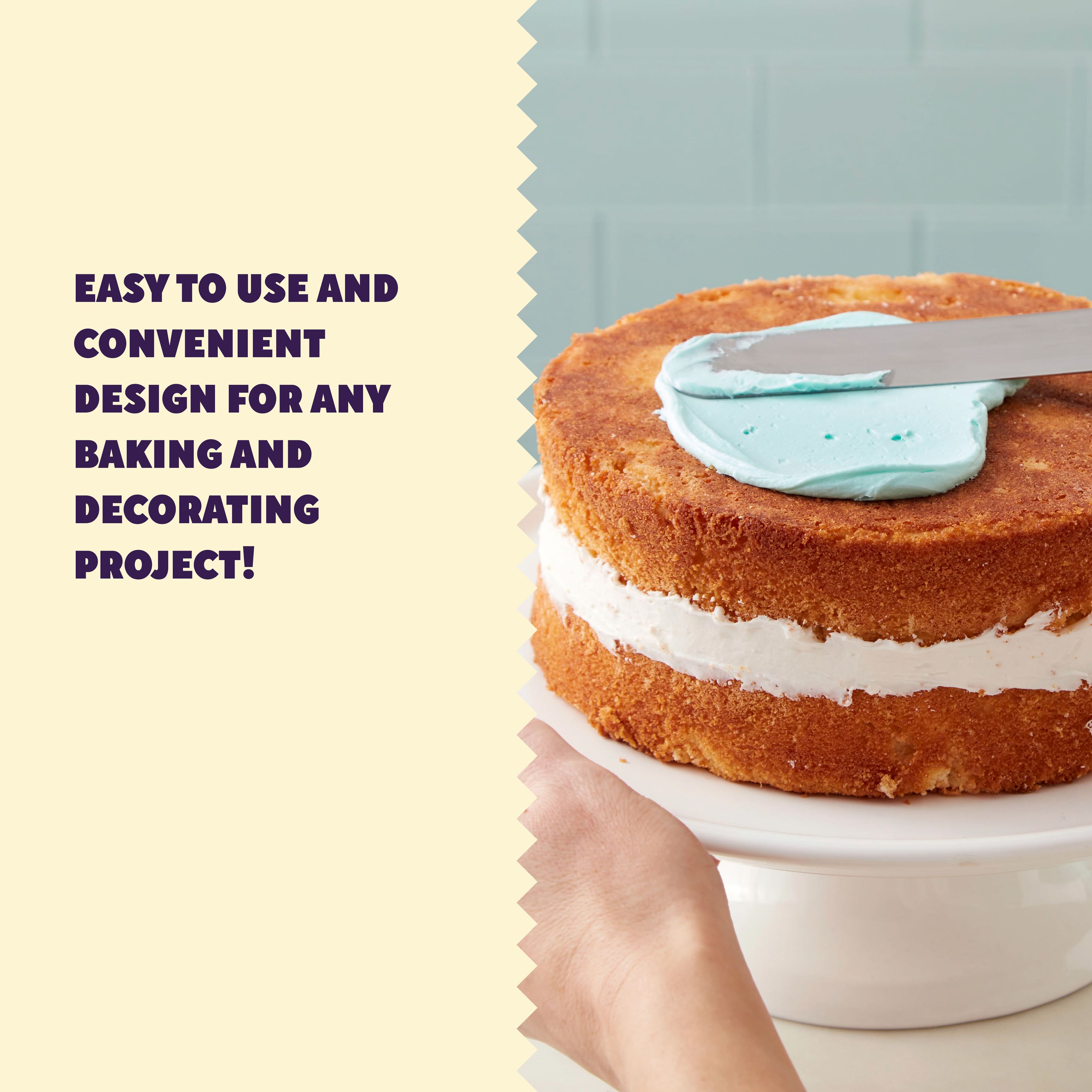 Wilton™ 13" Angled Icing Spatula with Black Handle