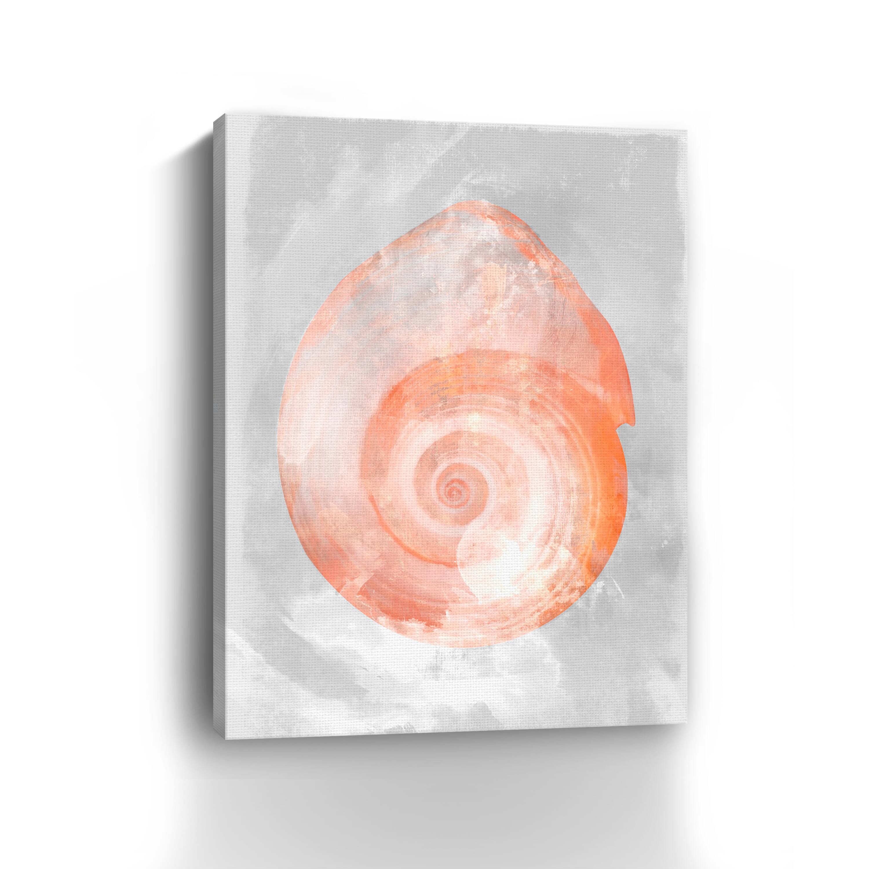 Coral Shell I Canvas Giclee