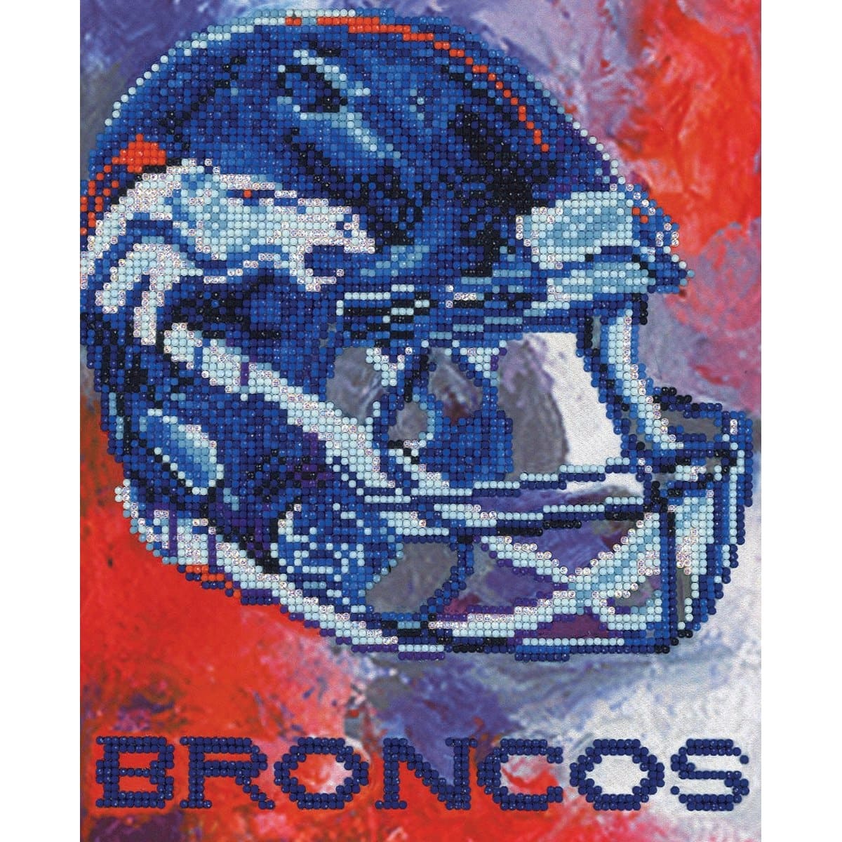 NFL Denver Broncos WCR25662061 Perfect Cut Decals, 8 x 8