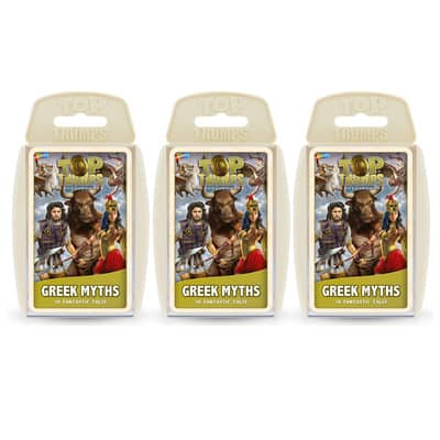 Top Trumps 5.5" x 3.34" Greek Mythology Card Game, ct of 3 | Michaels