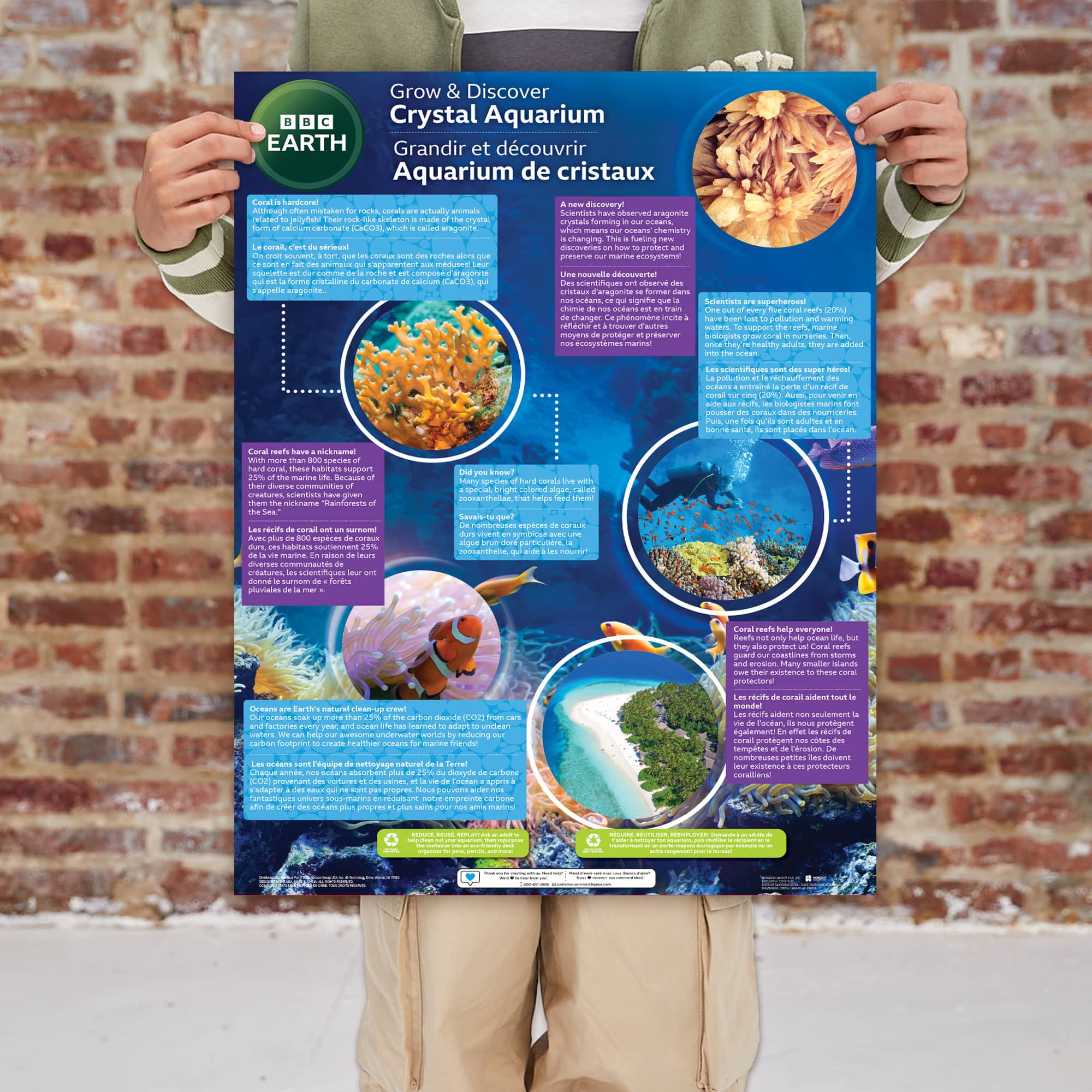 BBC Earth Grow & Discover Crystal Aquarium