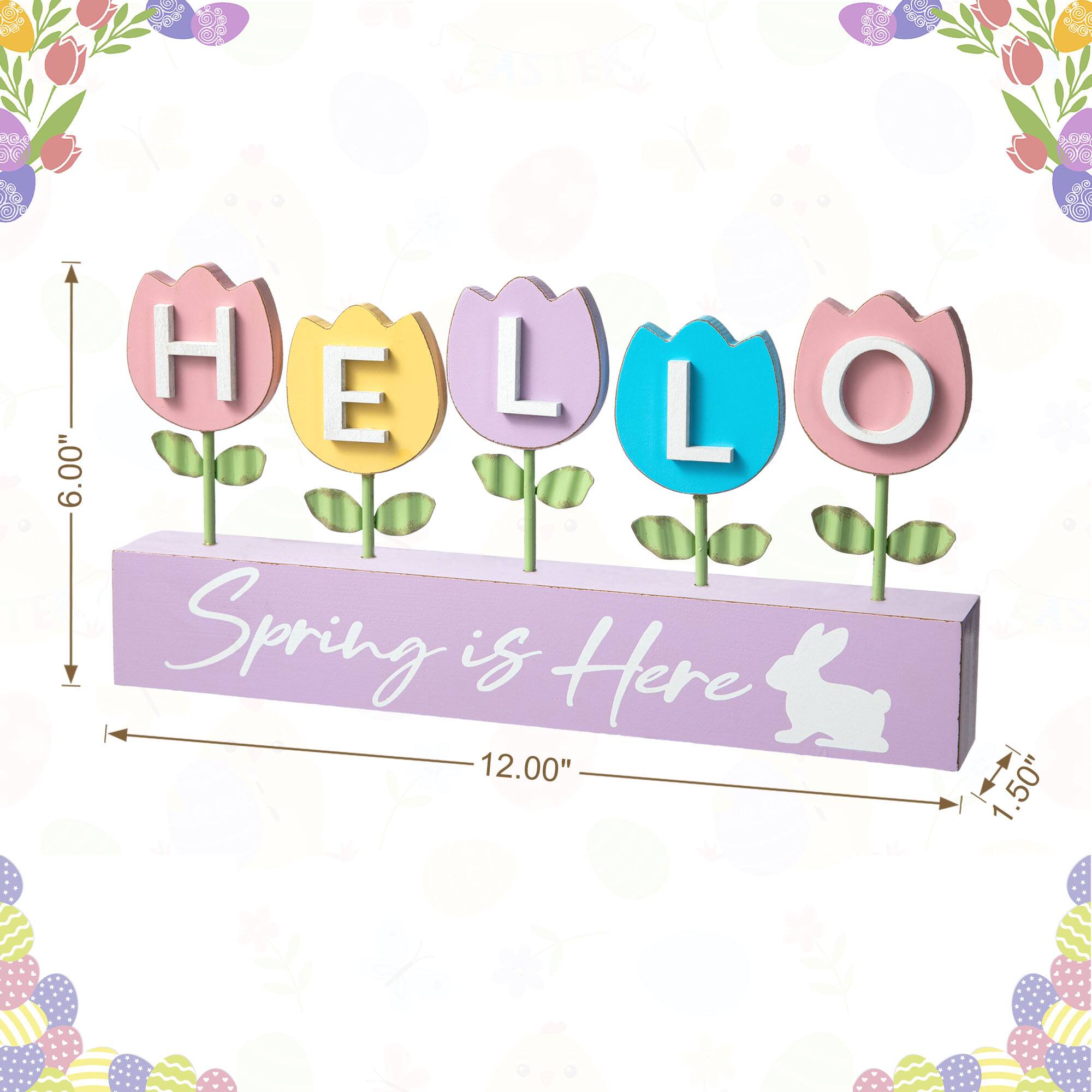 Glitzhome® 12" Tulips Table Décor