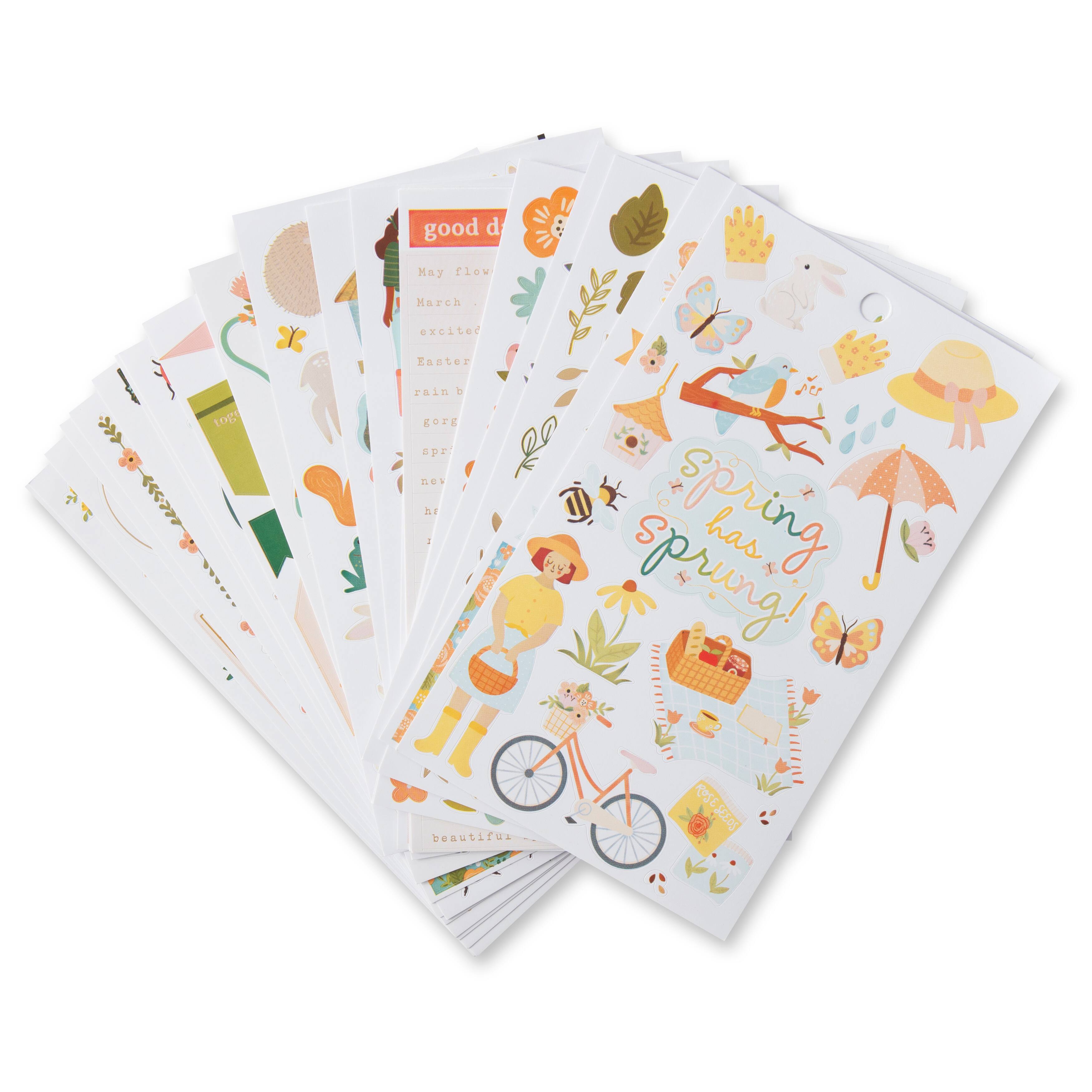 12 Pack: Spring Stickers by Recollections&#x2122;