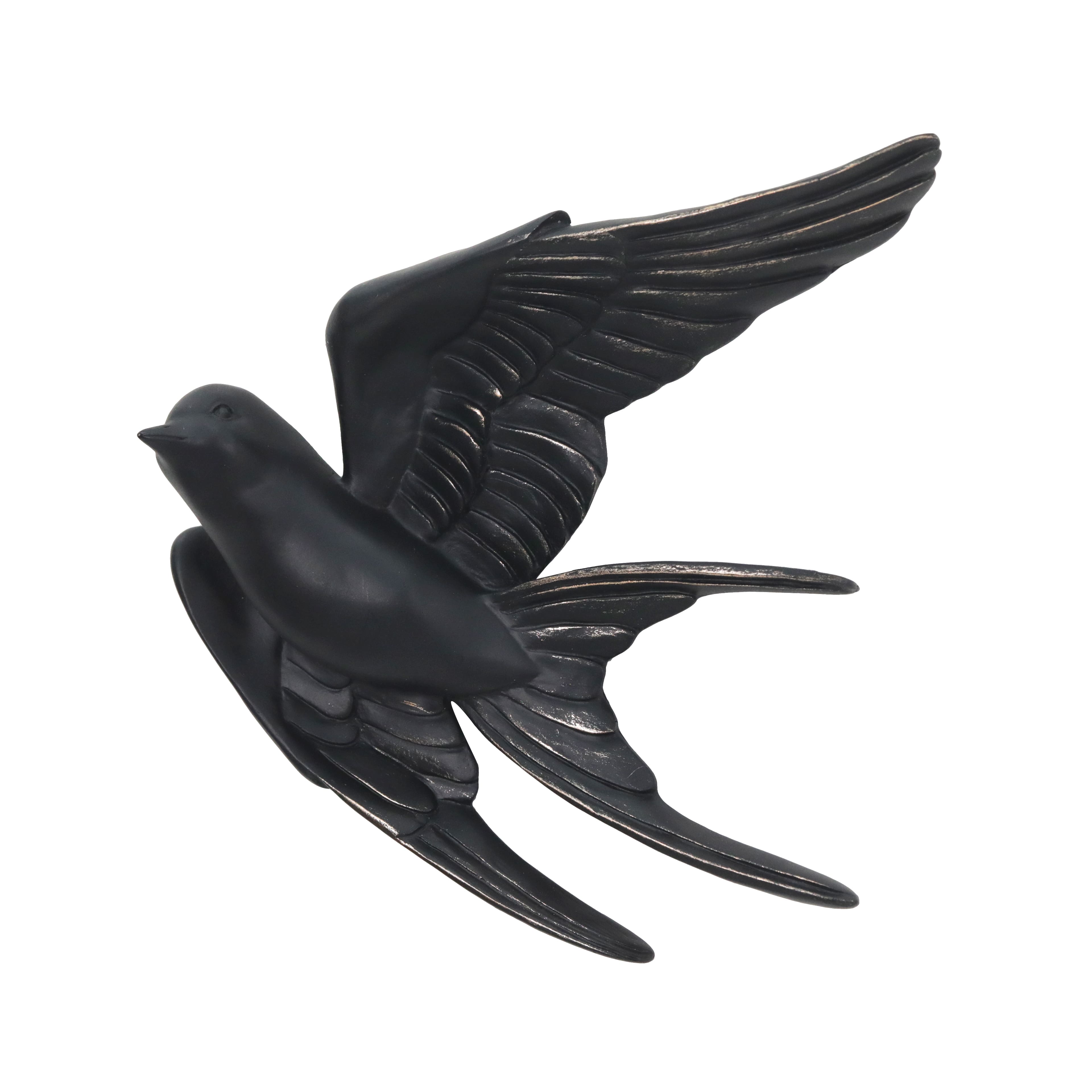 Assorted 9.25&#x22; Black Bird Wall D&#xE9;cor by Ashland&#xAE;, 1pc.