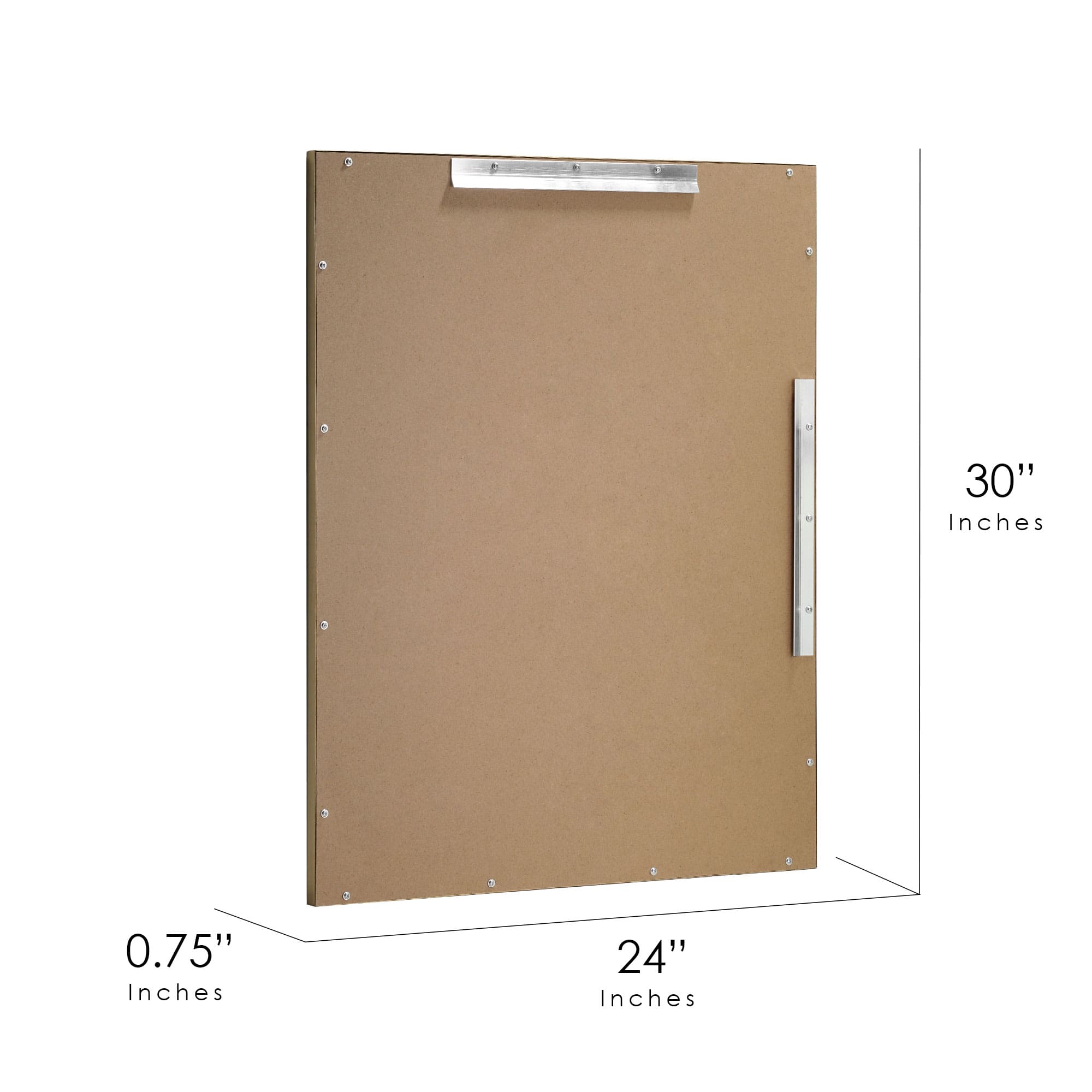 Head West Classic Gold Metal Framed Wall Mirror - 30" x 24"