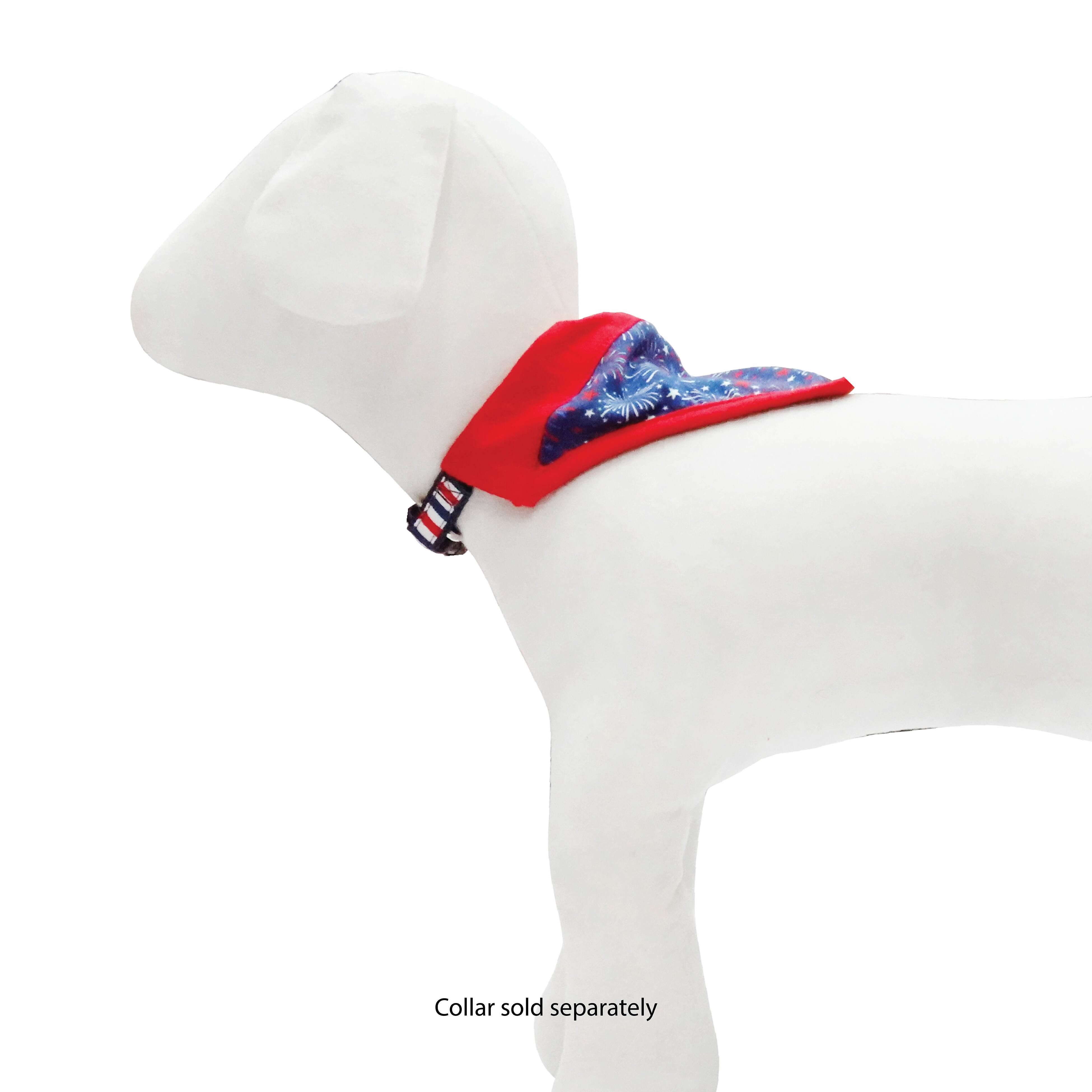 Best Furry Friends Patriotic Bandana SlideS L-XL
