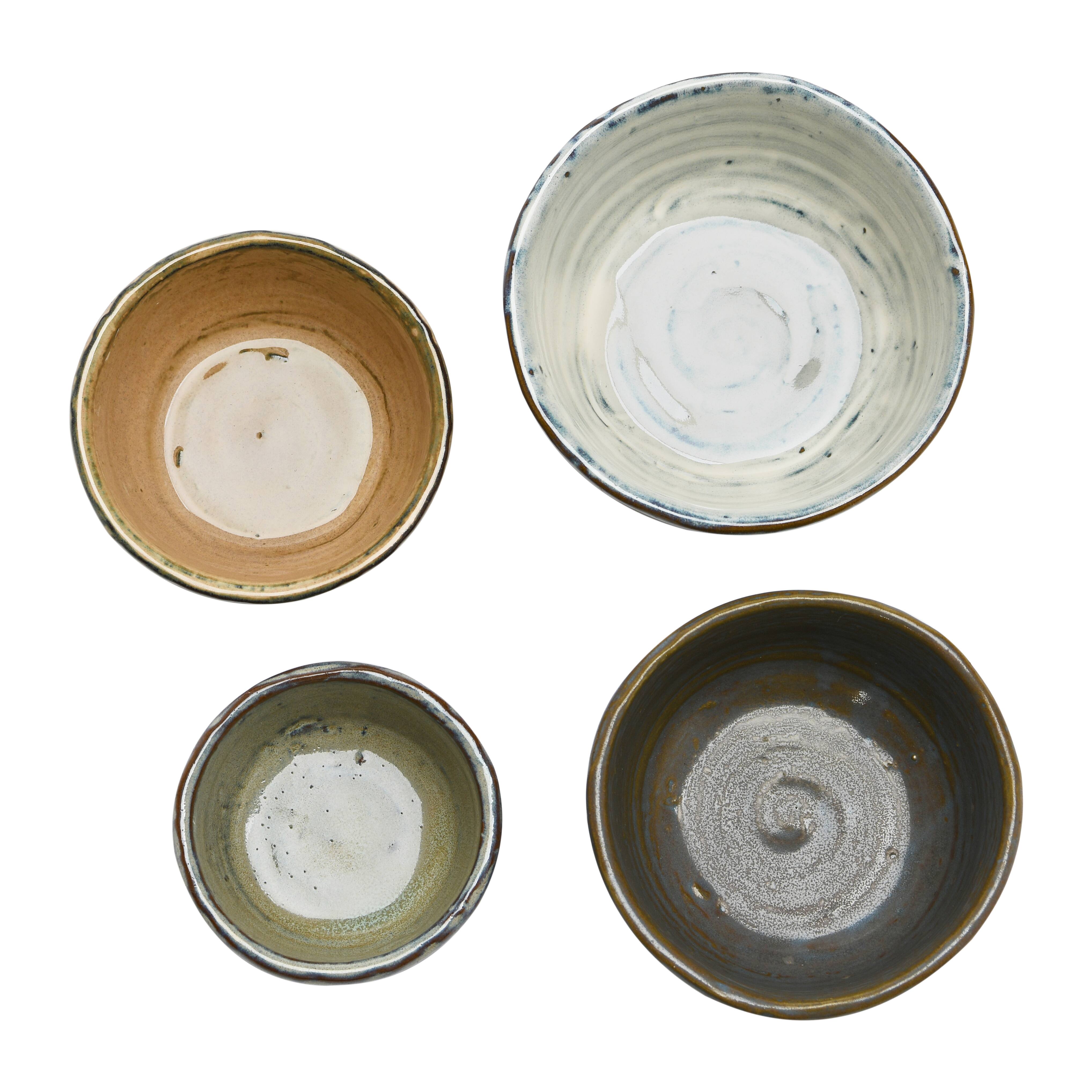 Hello Honey&#xAE; Stoneware Bowls with Reactive Glaze Finish, 4ct.