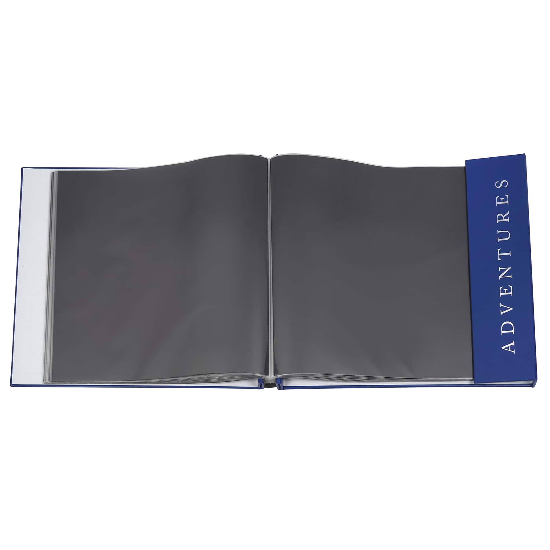 6 Pack: Navy Blue Adventures Flip Scrapbook Album by Recollections™