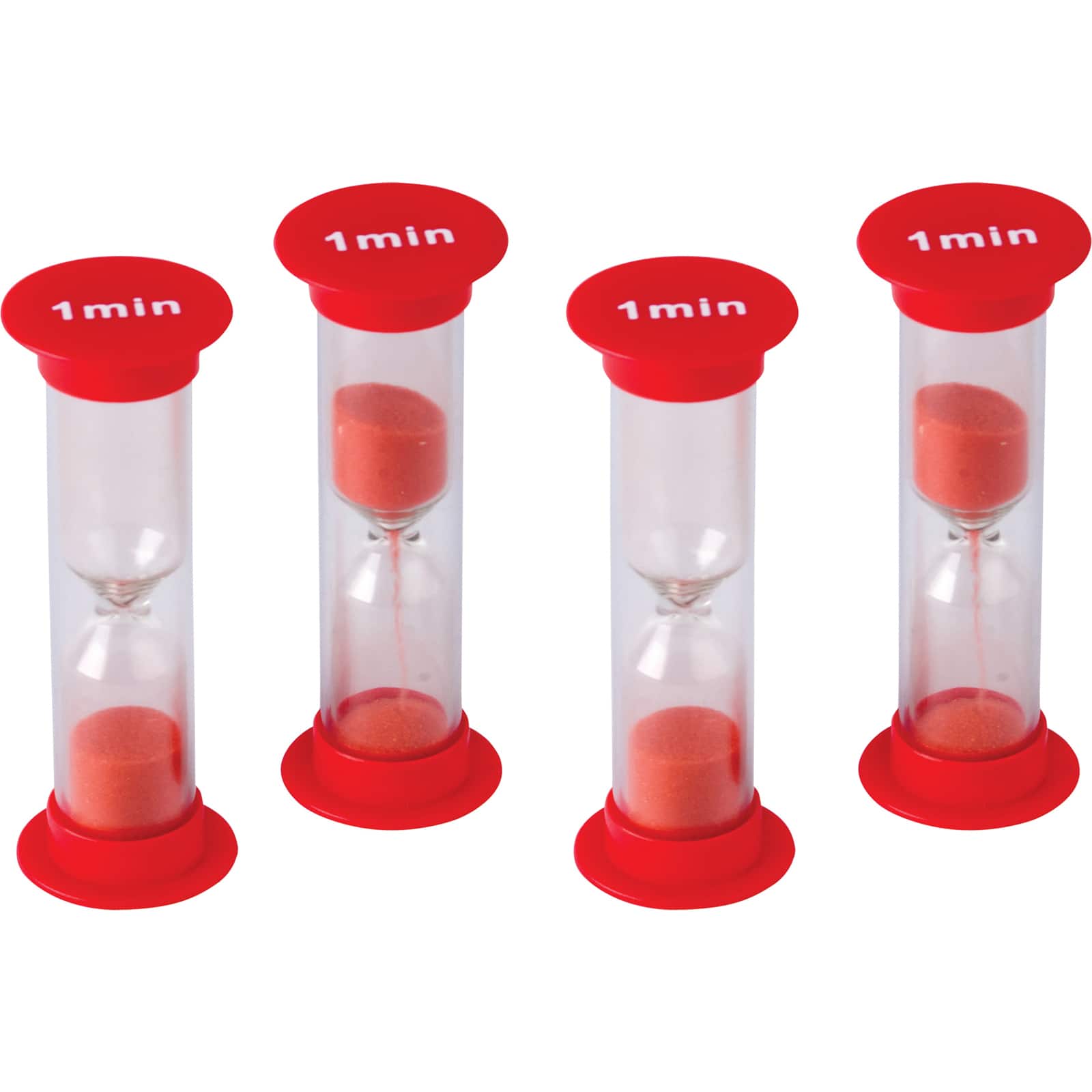 Teacher Created Resources Mini 1 Minute Sand Timers, 6 packs of 4