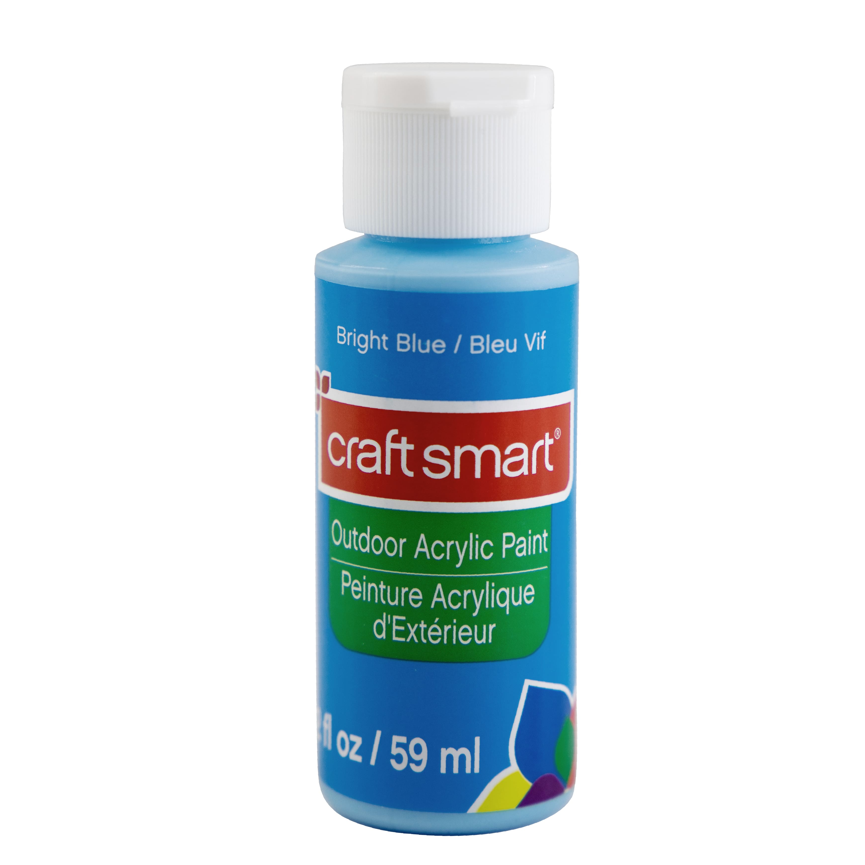 12 Pack: 2oz. Bright Outdoor Acrylic Paint by Craft Smart®