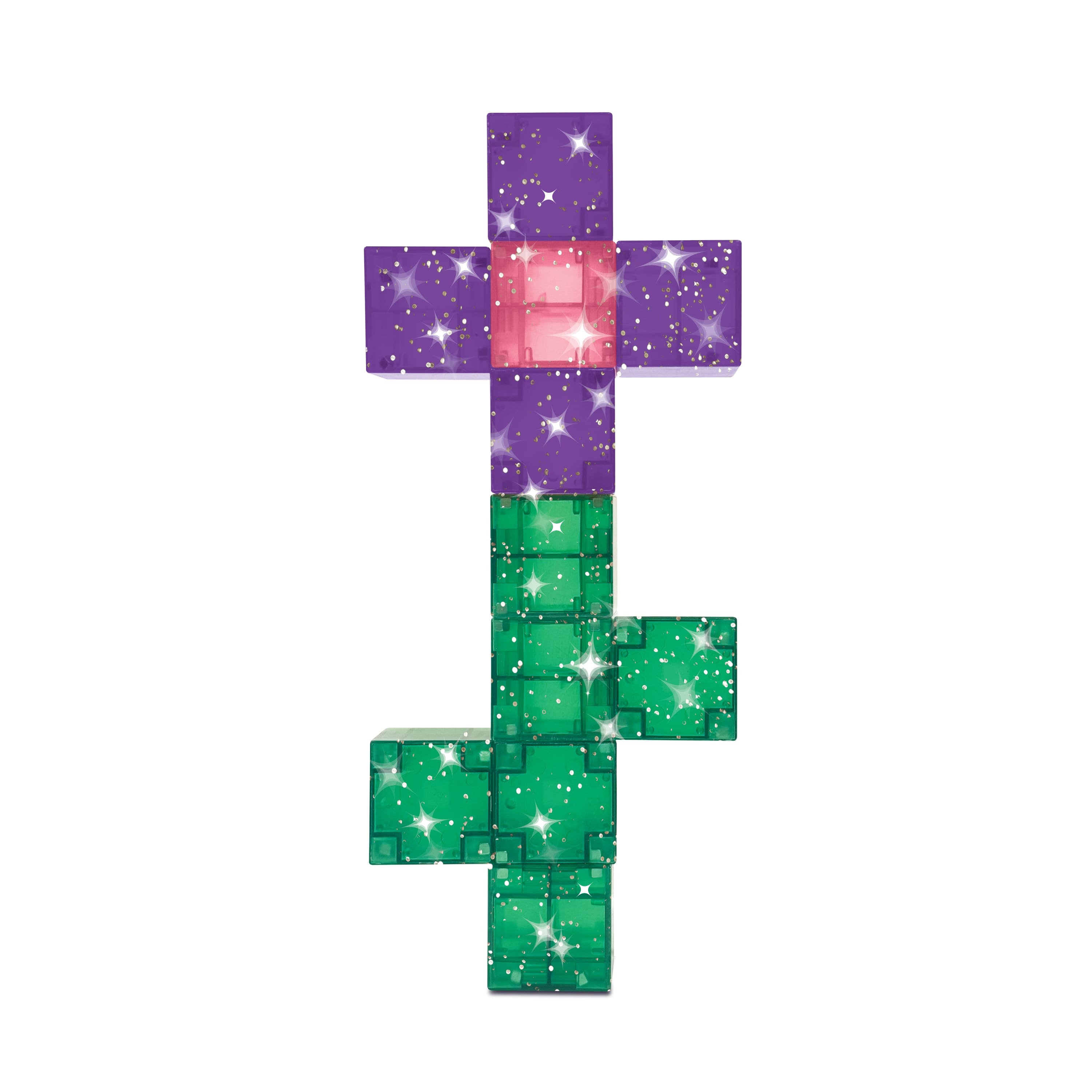 Crayola&#xAE; Glitter Pip-Cubes Magnetic Building Cubes